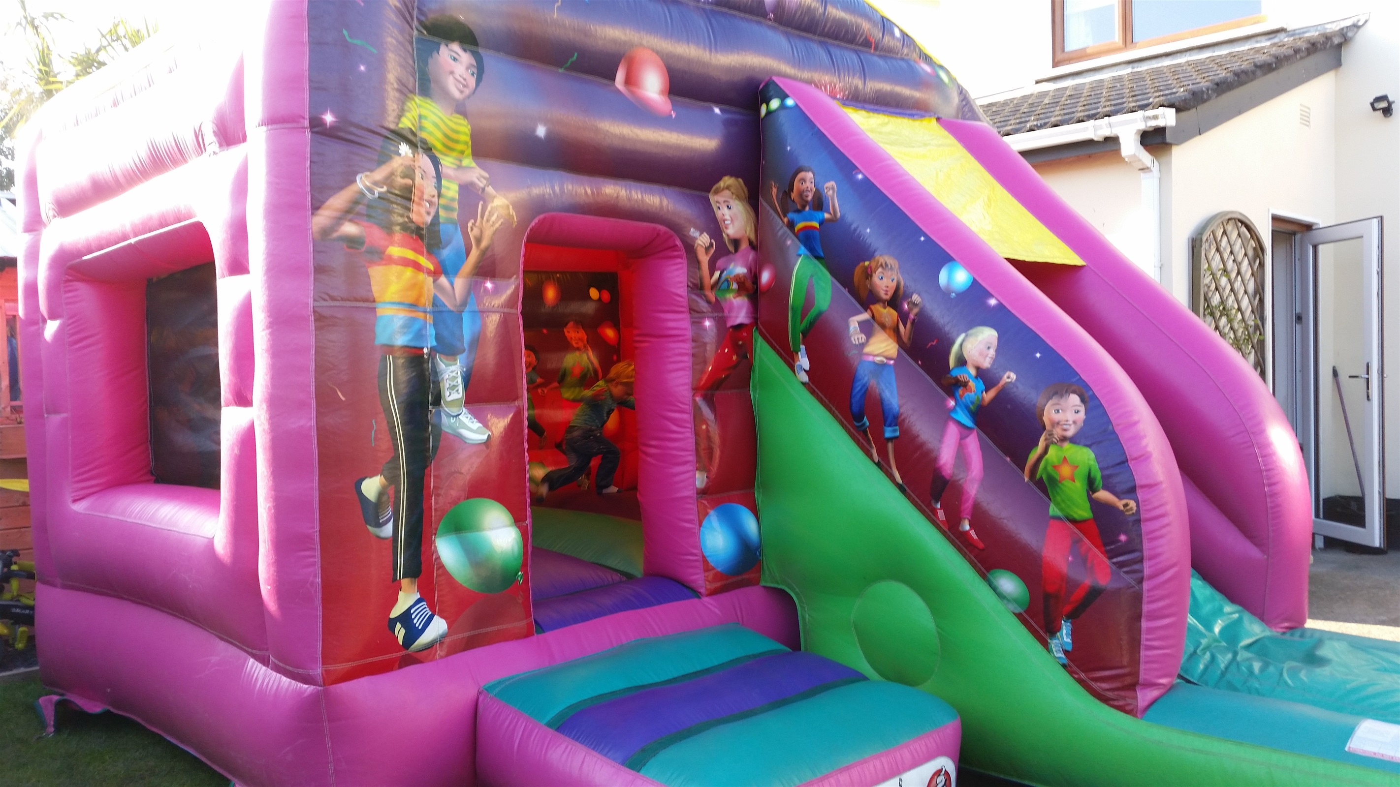 disco bouncy castles