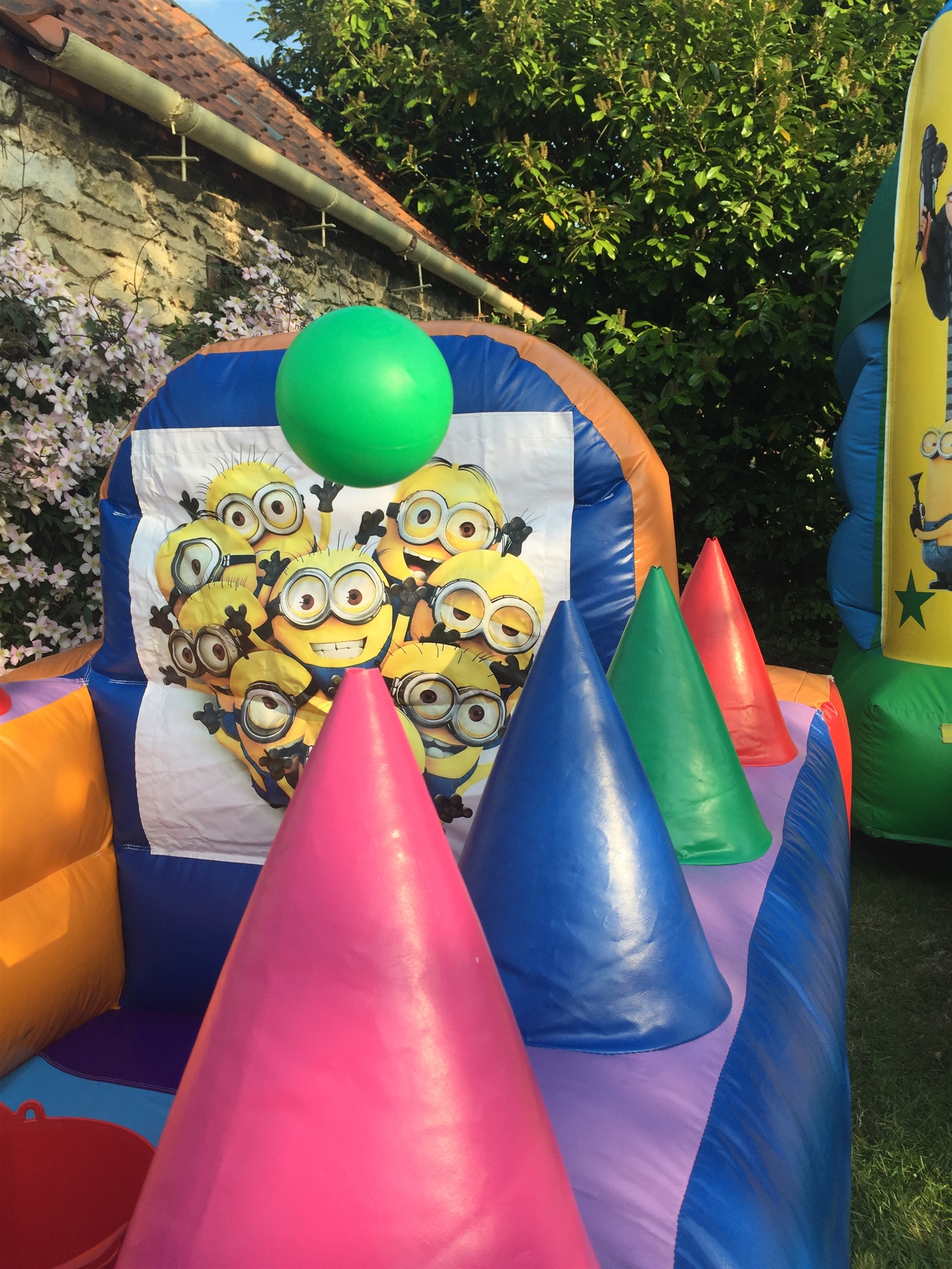 Minions Ball Pool Bouncy Castle Hire in Metheringham, Woodhall Spa