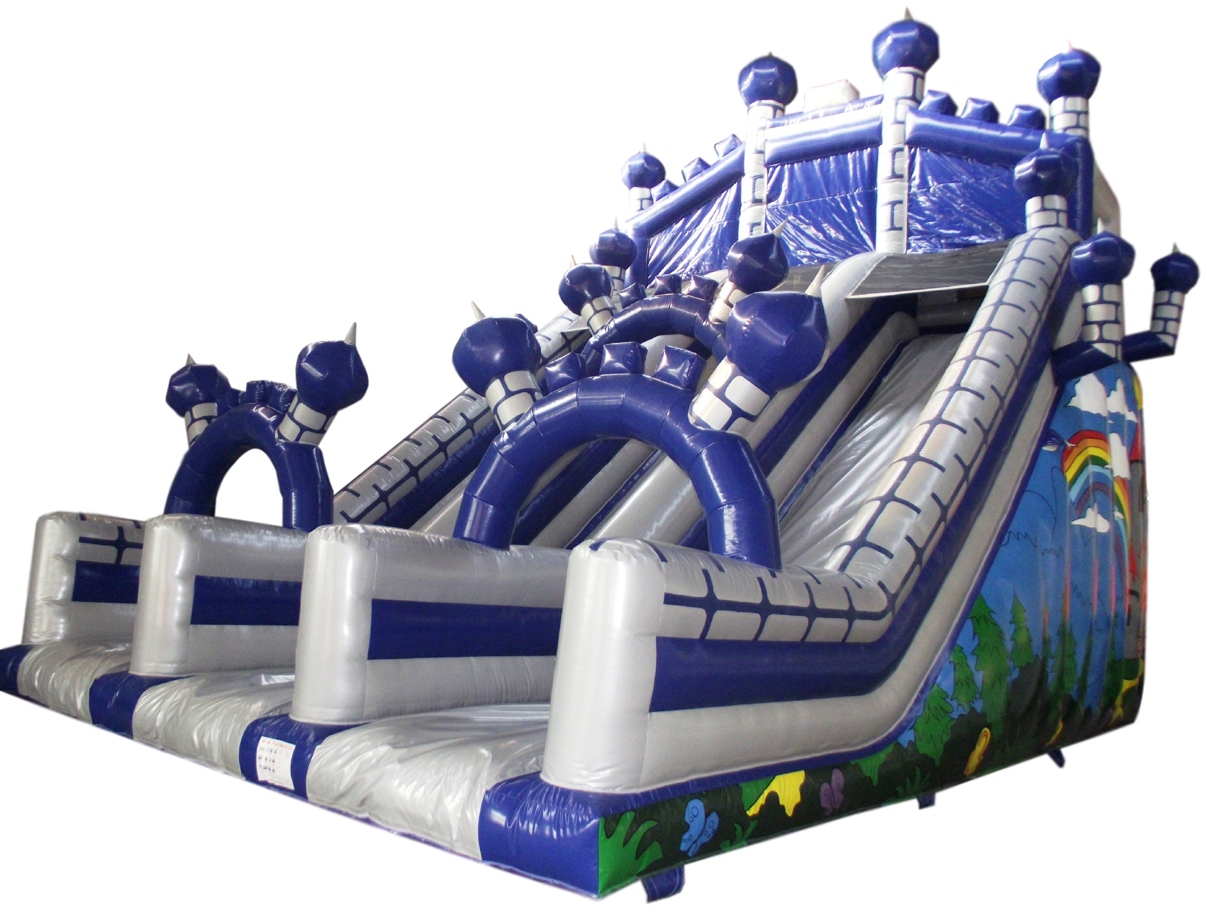 slide bouncy castle hire