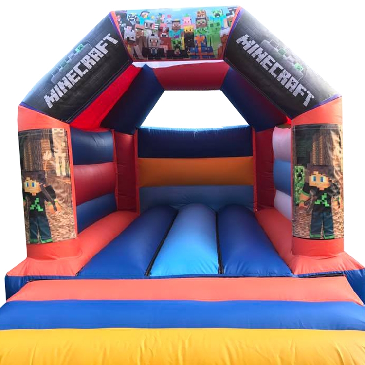 minecraft jumping castle