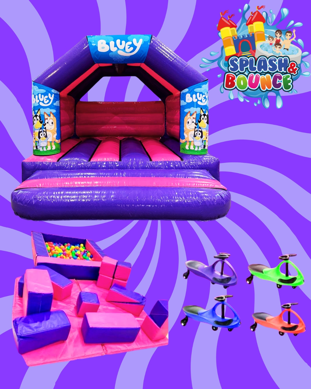 Splash Bounce All Products - Bouncy Castle Hire, in Darlington and surrounding areas ...