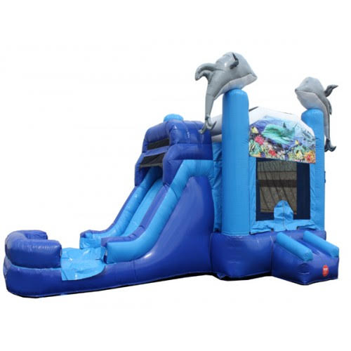 Wet Or Dry Bounce Houses with Slides Best Inflatable and Bounce House Hire service in