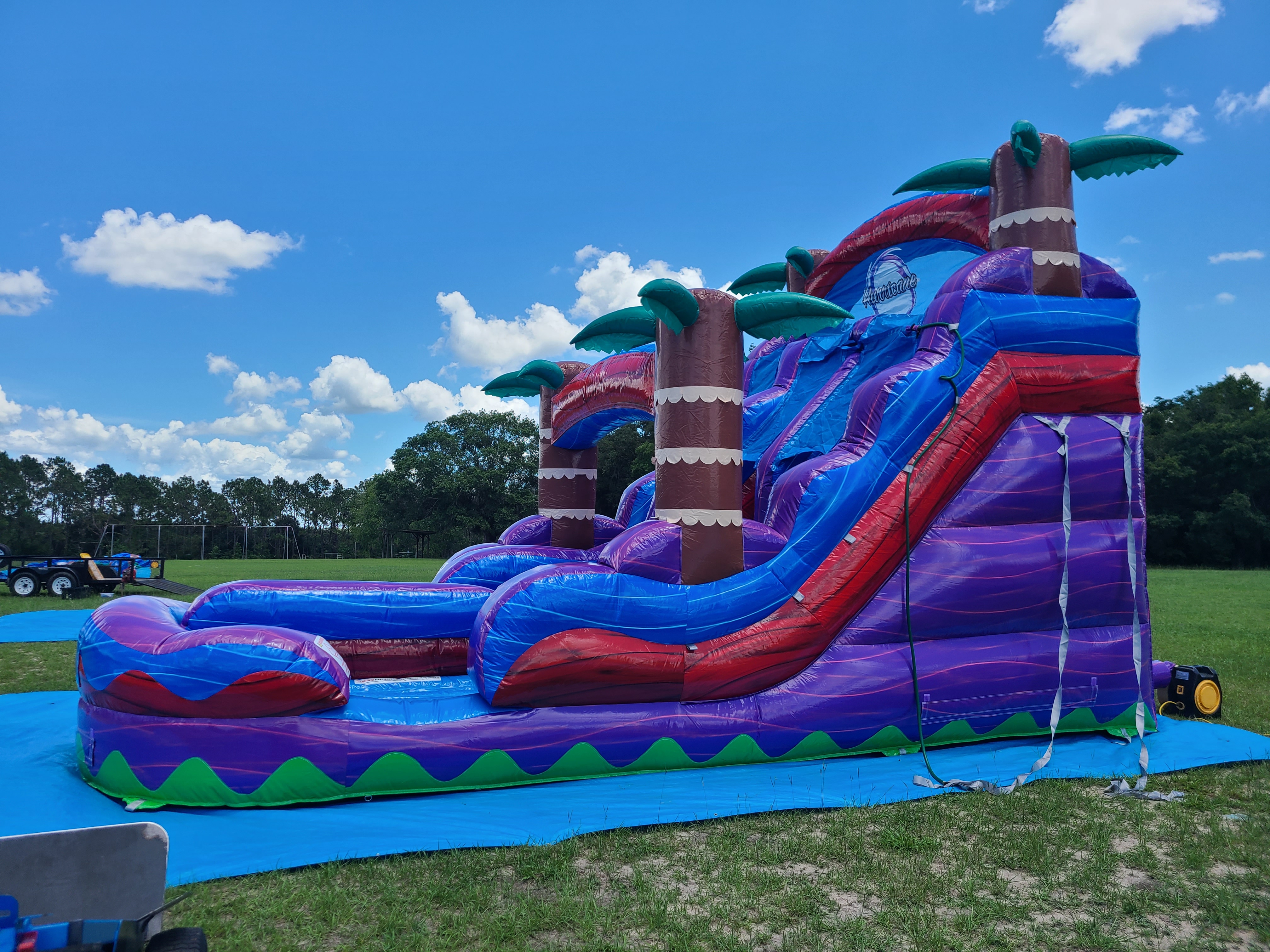 15' Tropical Hurricane with Inflated Pool - Party and Inflatable ...