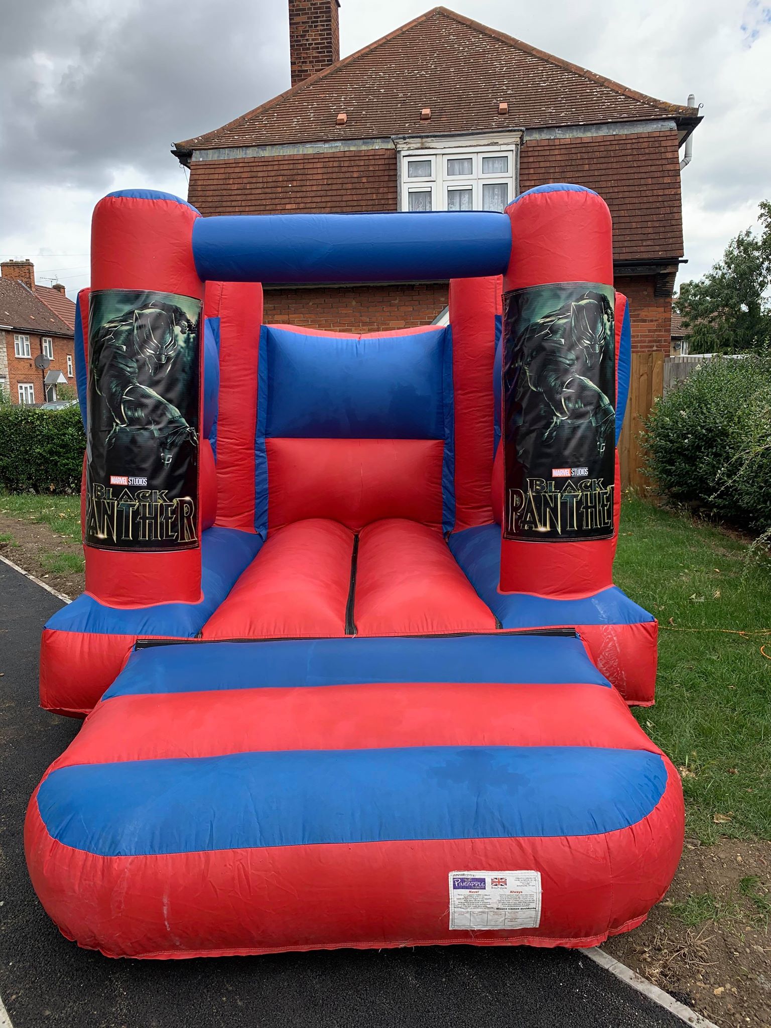 11x8 Black Panther Bouncy Castle Hire - Bouncy Castle, Inflatable Slide ...