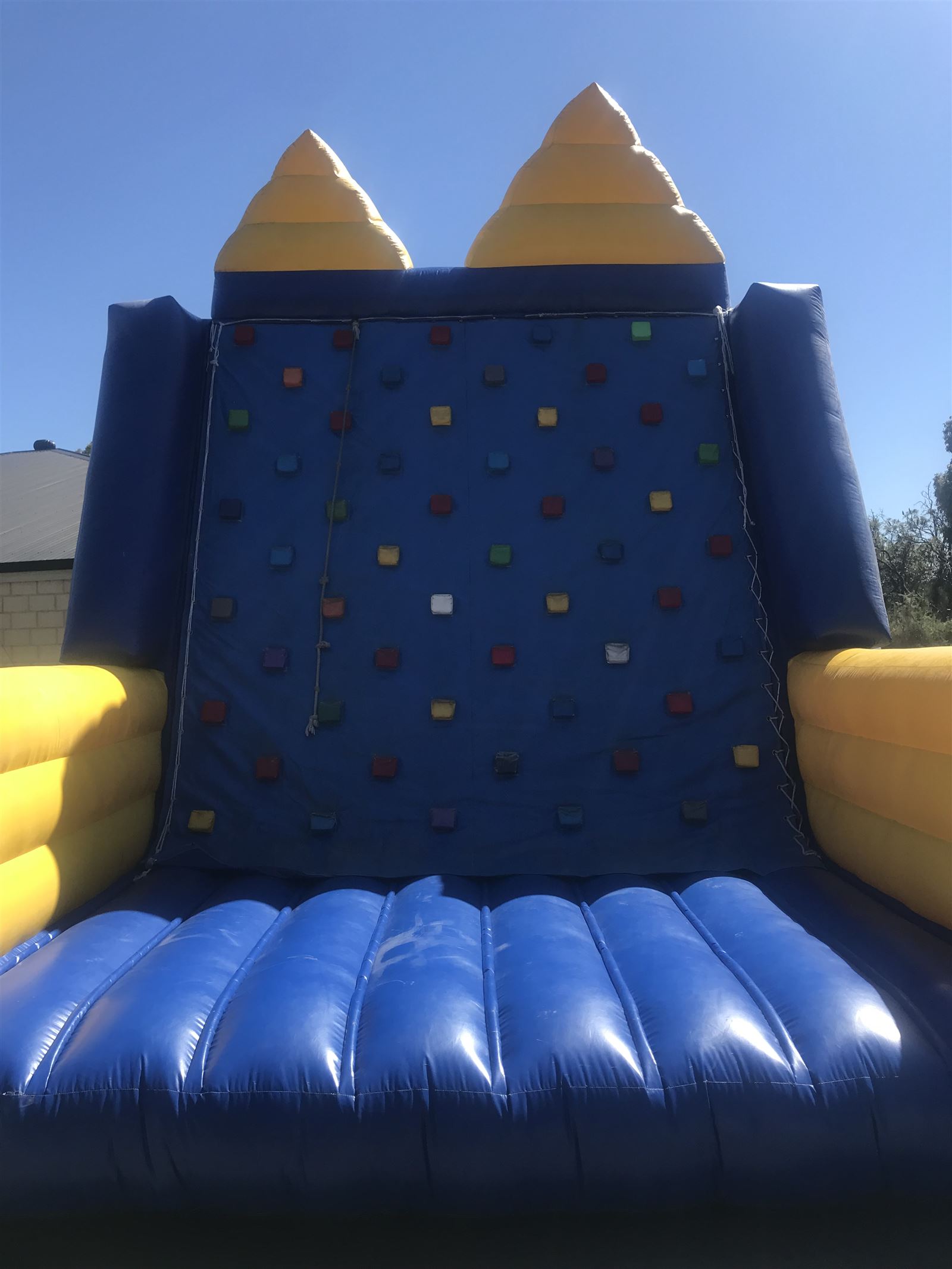 inflatable climbing wall