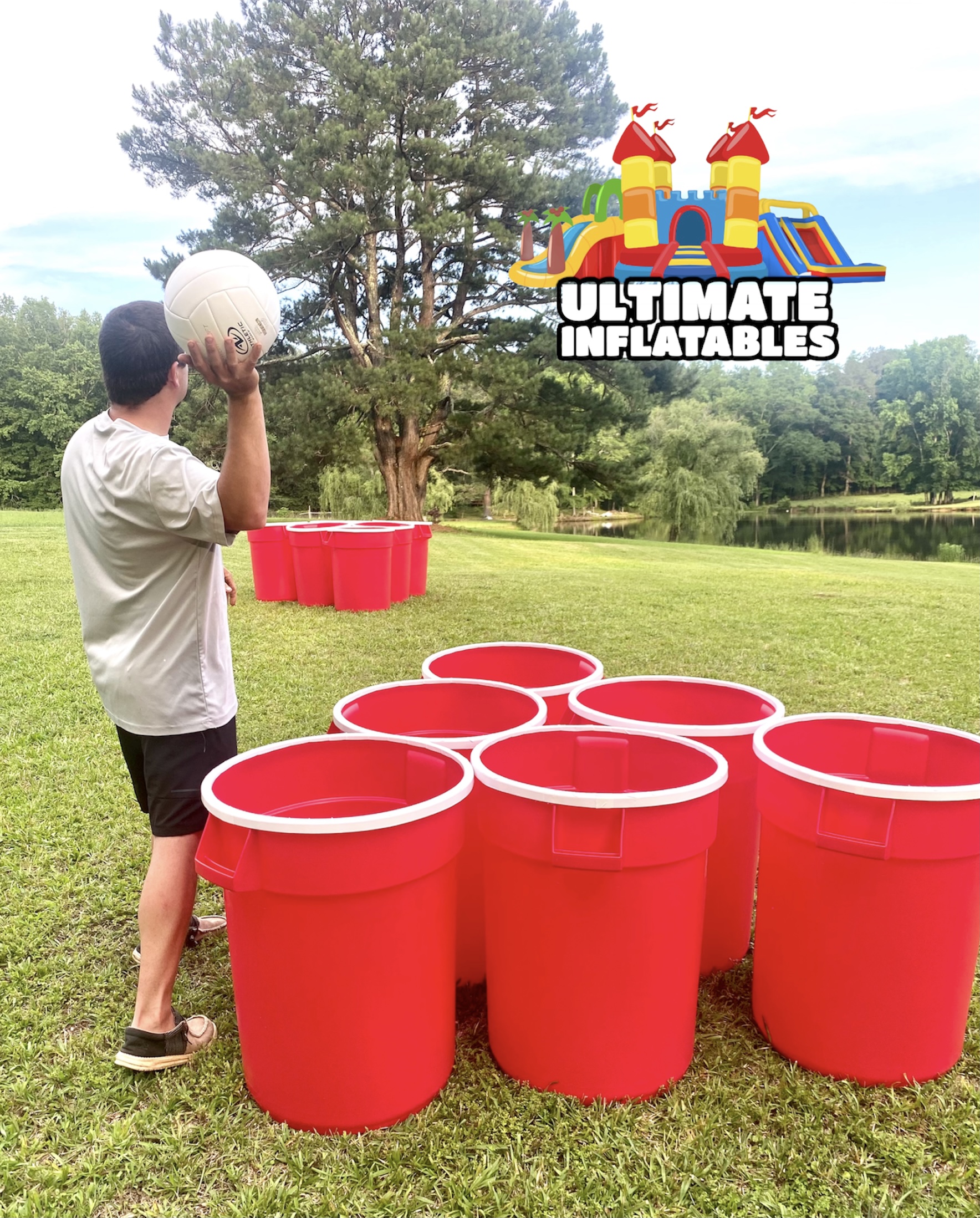 Giant Yard Pong - Rent In Georgia