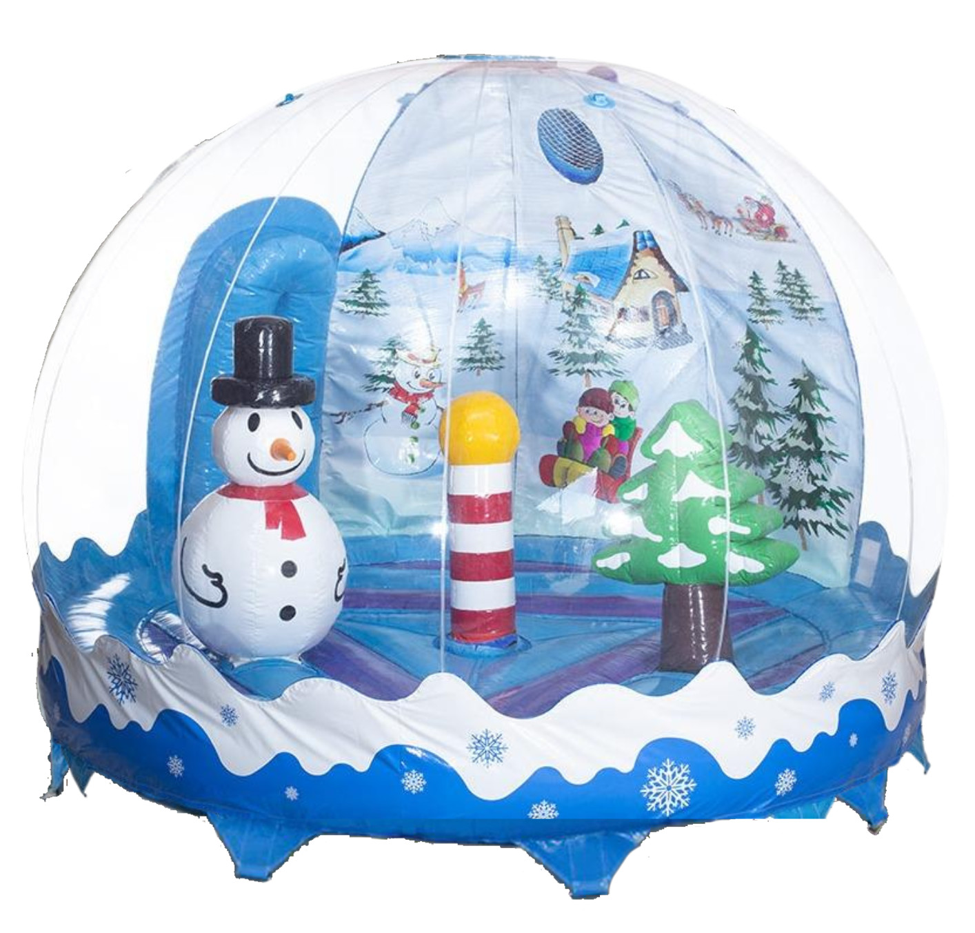 Christmas Snow Globe Inflatable, Bouncy Castle, Entertainment & Party Hire in Hertford, Ware