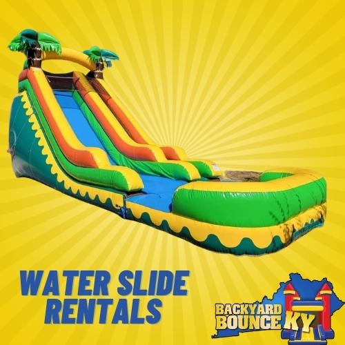 Inflatable Slide Rentals (Dry or Wet) Backyard Bounce KY
