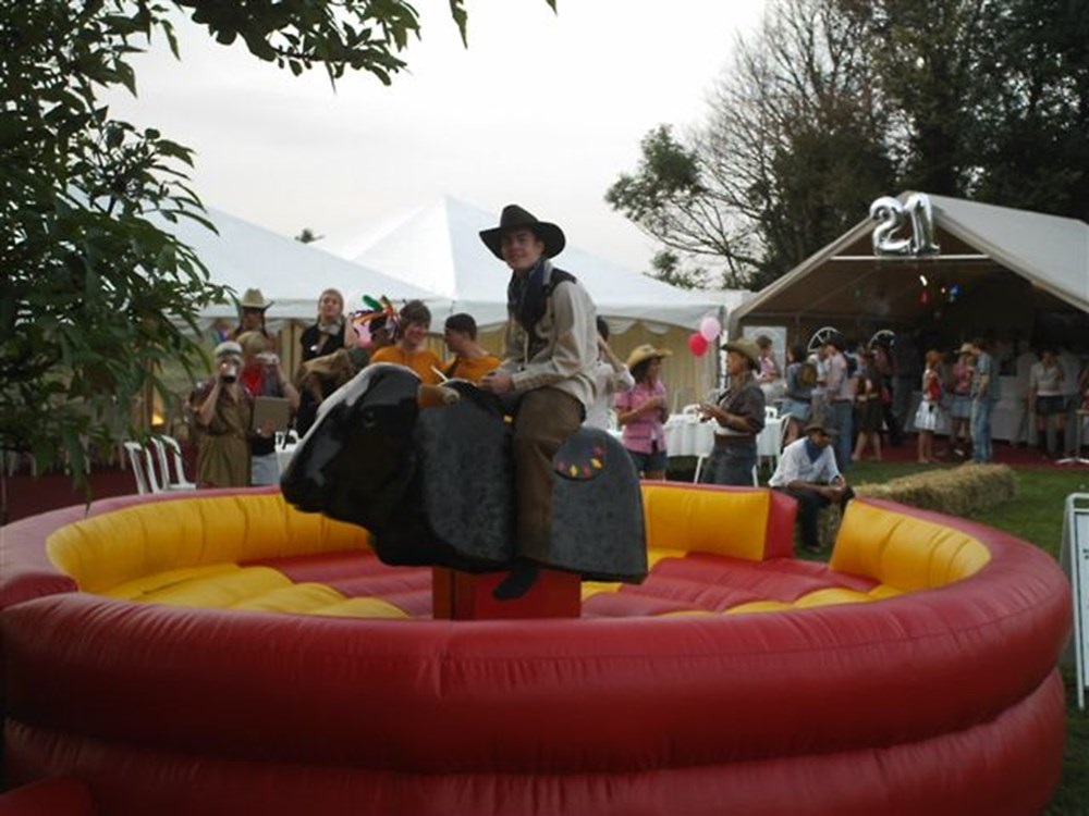 bull riding hire