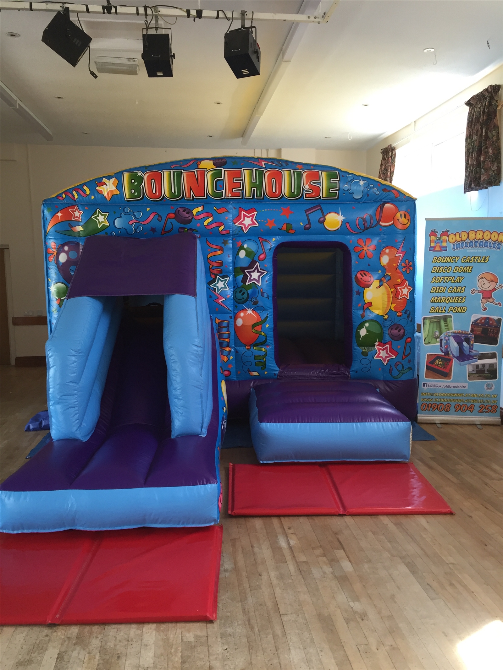 STOKE GOLDINGTON VILLAGE HALL Bouncy Castle & Marquee Hire in