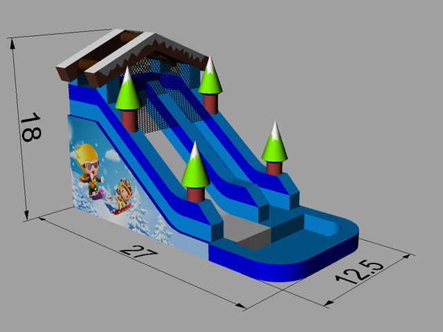 snow slide rental