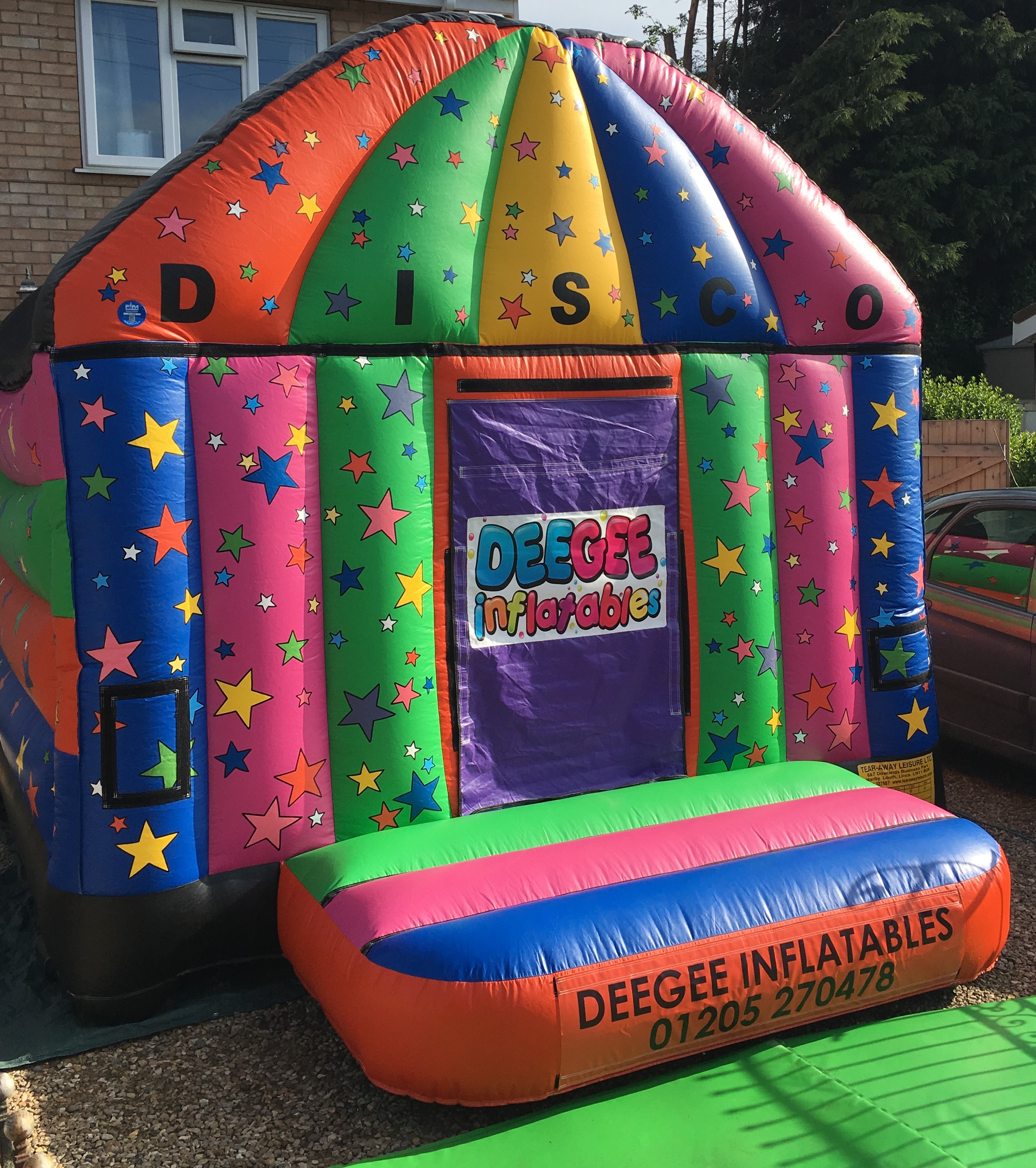 Disco Bouncy Castle 13ftx16ft (2) Best Bouncy Castle Hire service in