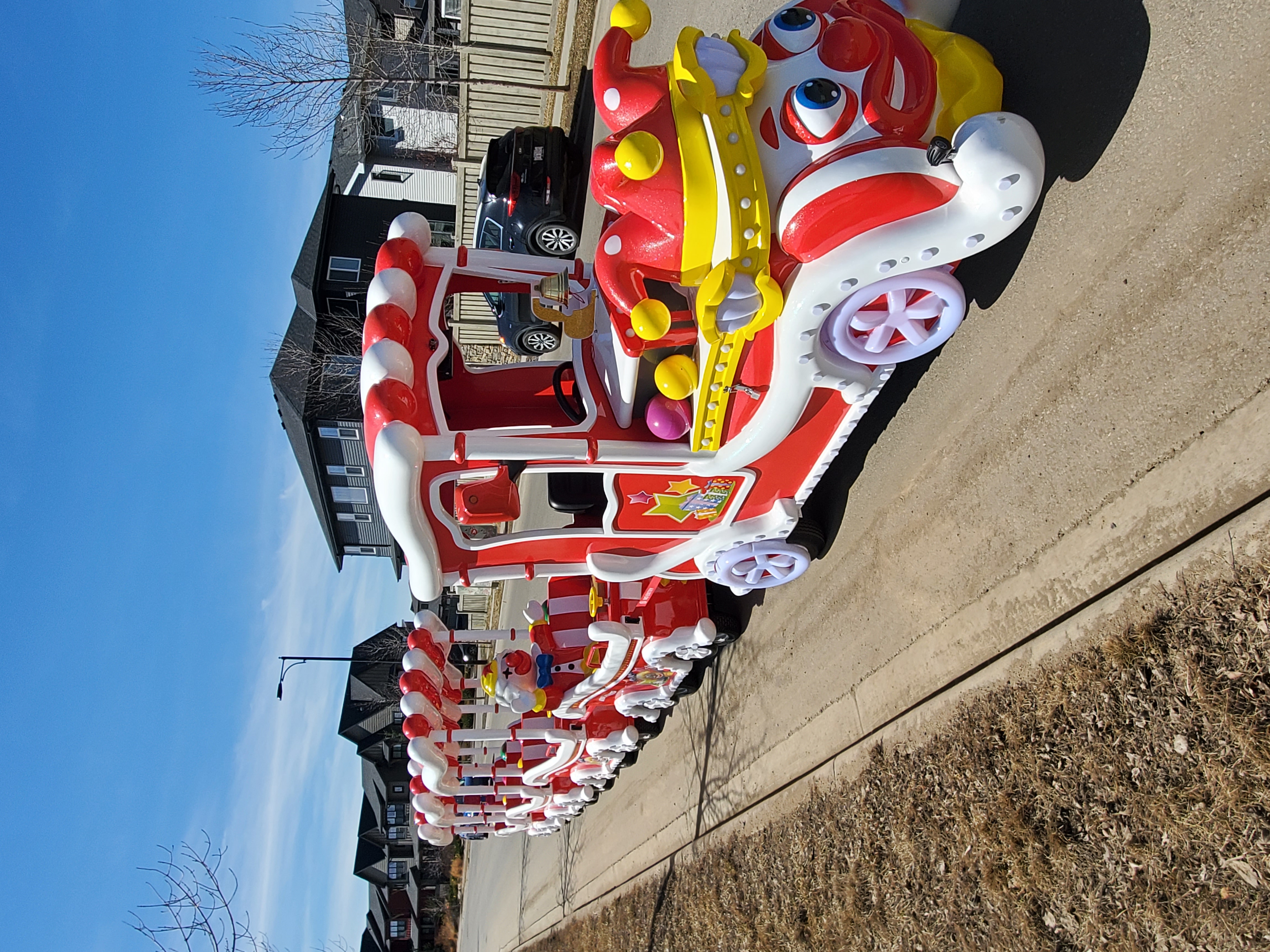 Trackless Trains - Hire in Ca-ab | Mr Inflatable Ltd