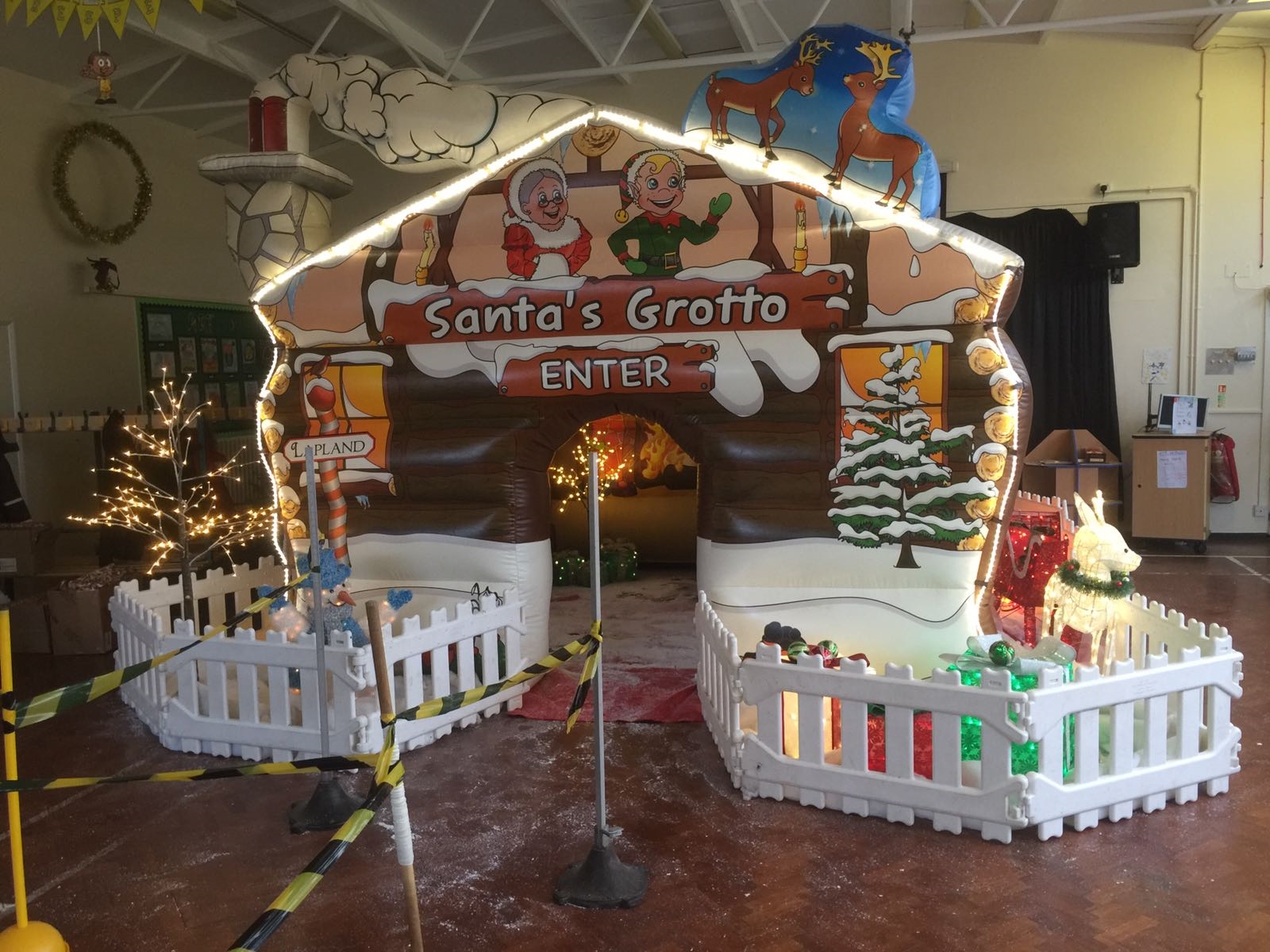 Christmas Grotto 'Dancer' Bouncy Castle Hire in Essex