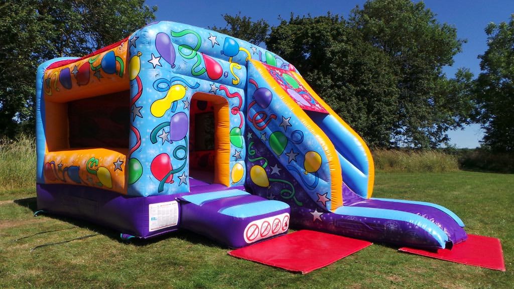 slide bouncy castle hire