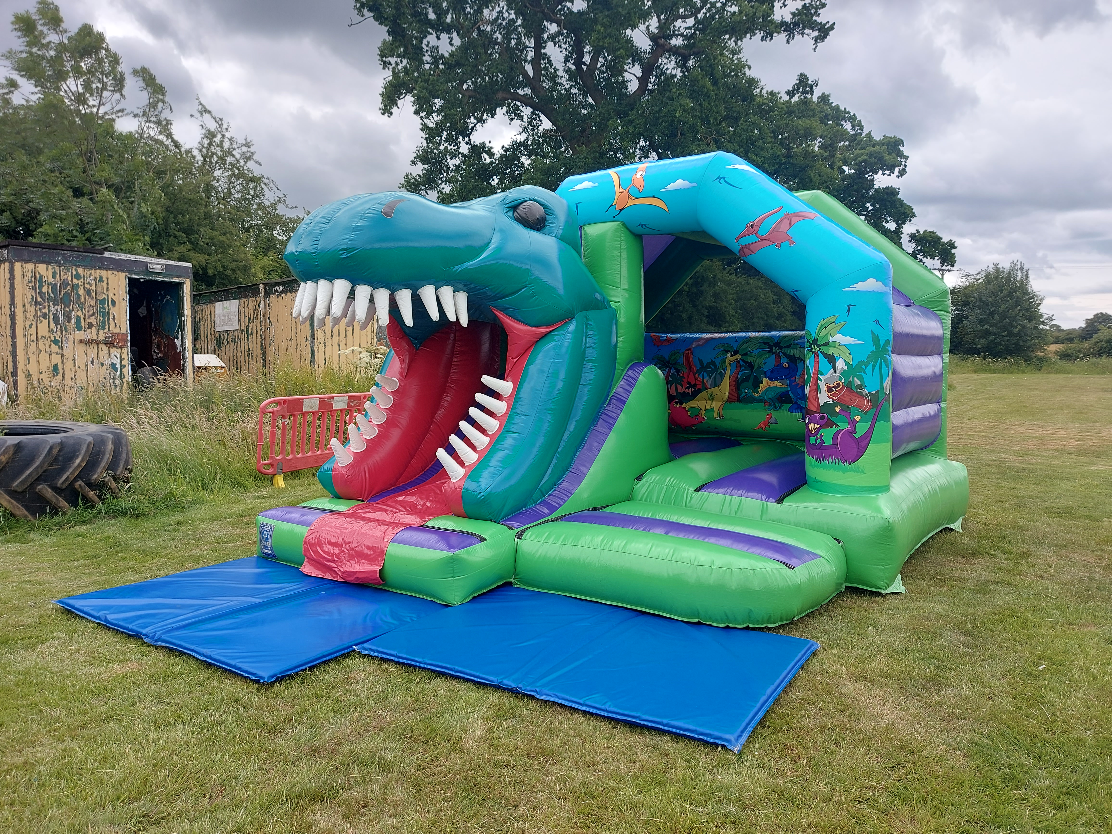 Leamington Spa Trampoline Park In Warwick 3D Dinosaur Bouncy