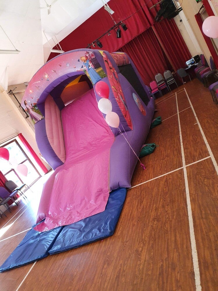 Princess Fun Run 10 x 28ft Princess Fun Run - Mobile Disco & Bouncy Castle Hire in North ...
