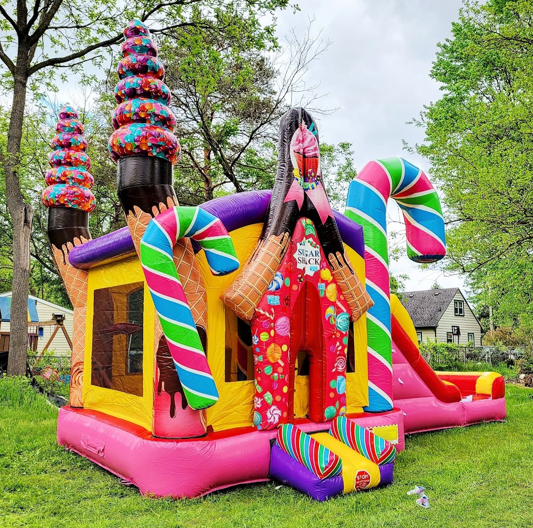 Combo Bounce Houses Hire in Michigan Bounce House Kingz