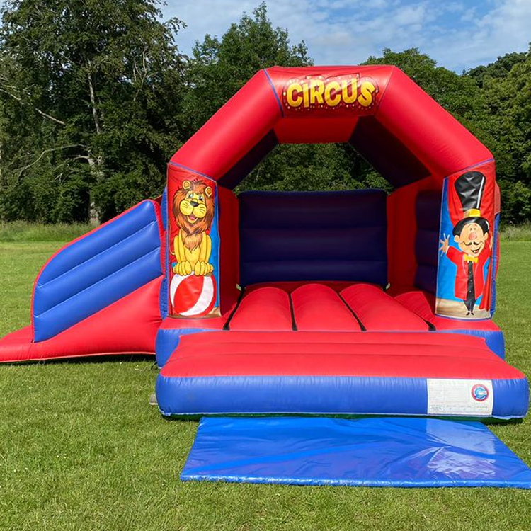 Circus Castle / Slide Combo - Inflatable, Bouncy Castle, Entertainment ...