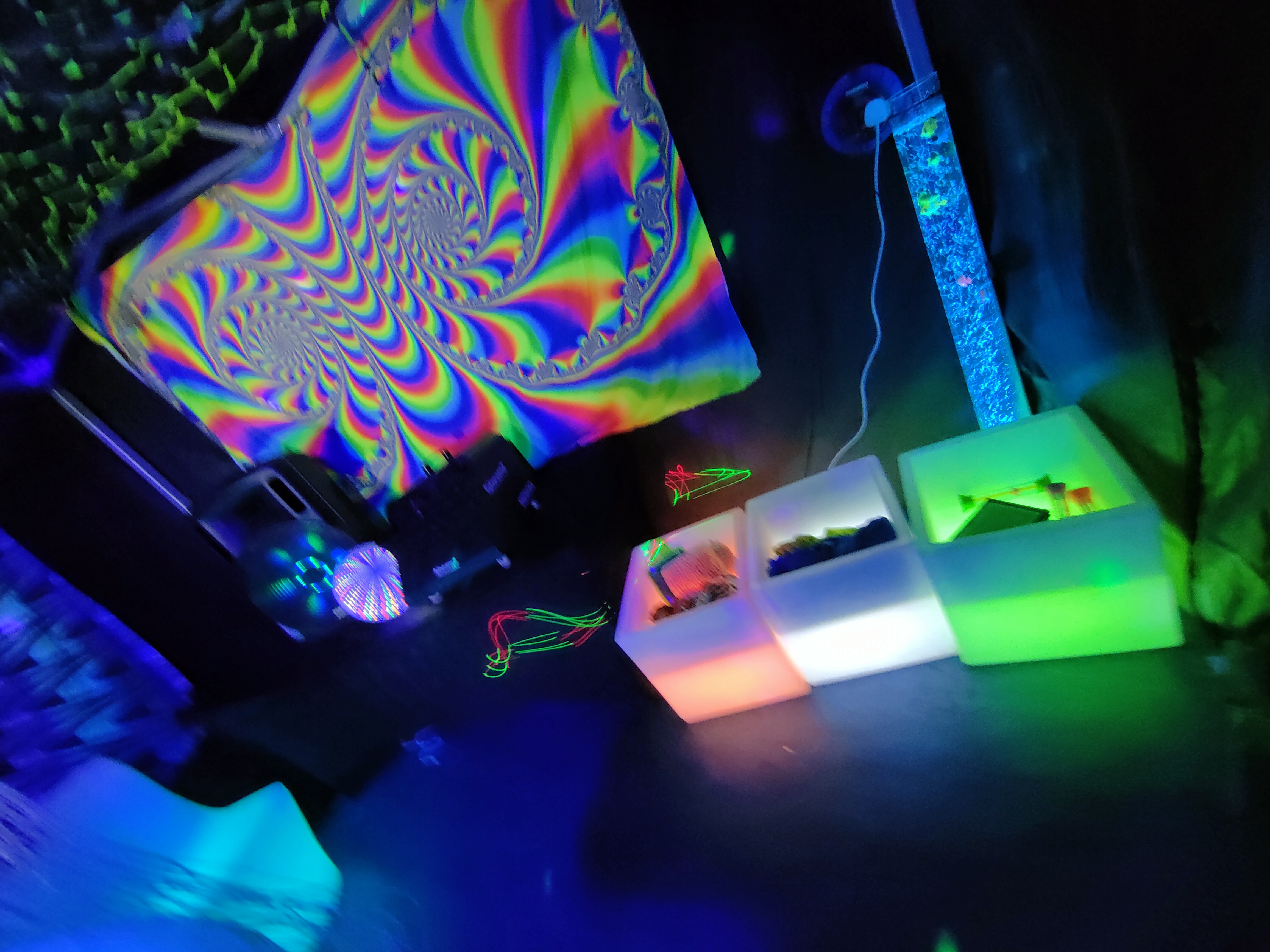 6mx3m UV Theme Sensory Tent💫🌟 - Hire in Culloville | Tommy's Tubs