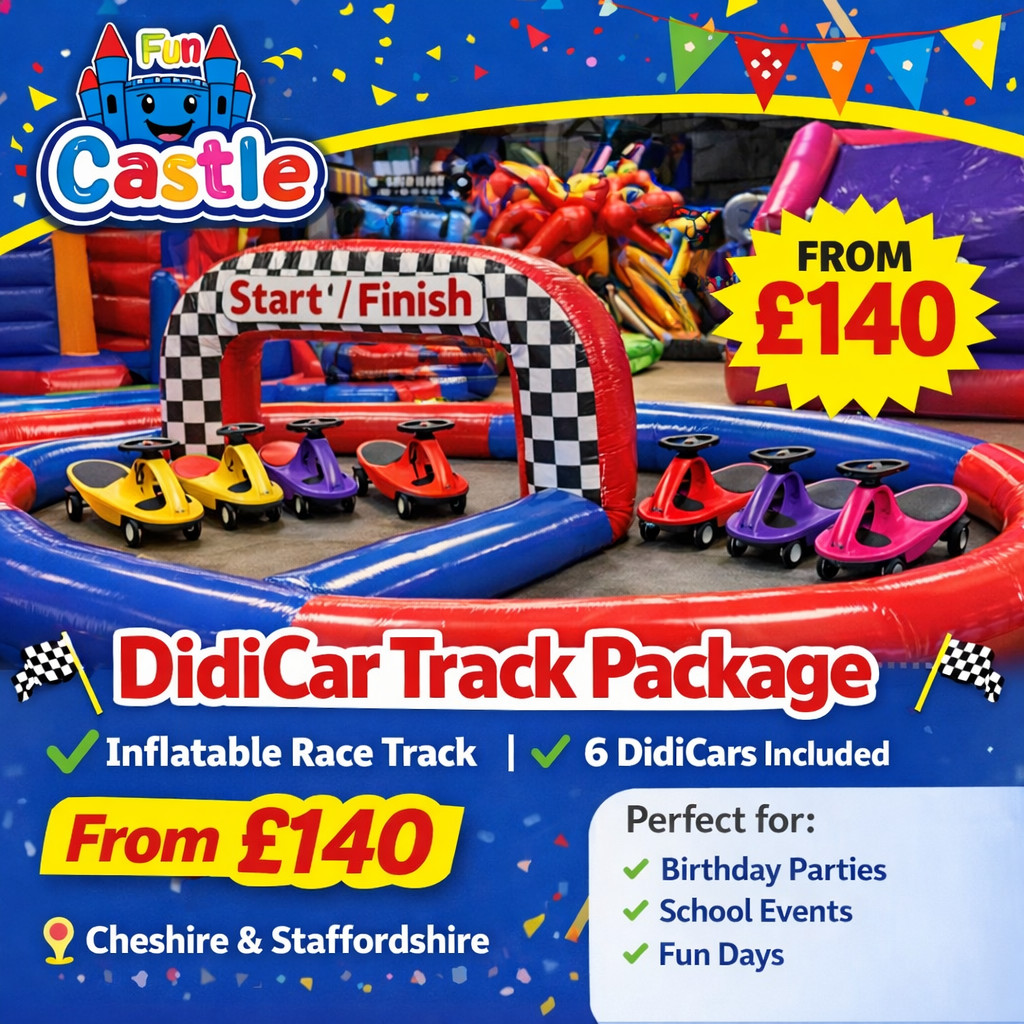 Activity Play Zones/Didi car track - Hire in Staffordshire and Cheshire ...