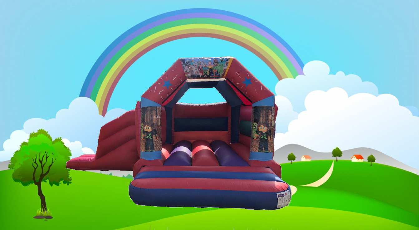 minecraft bouncy castle