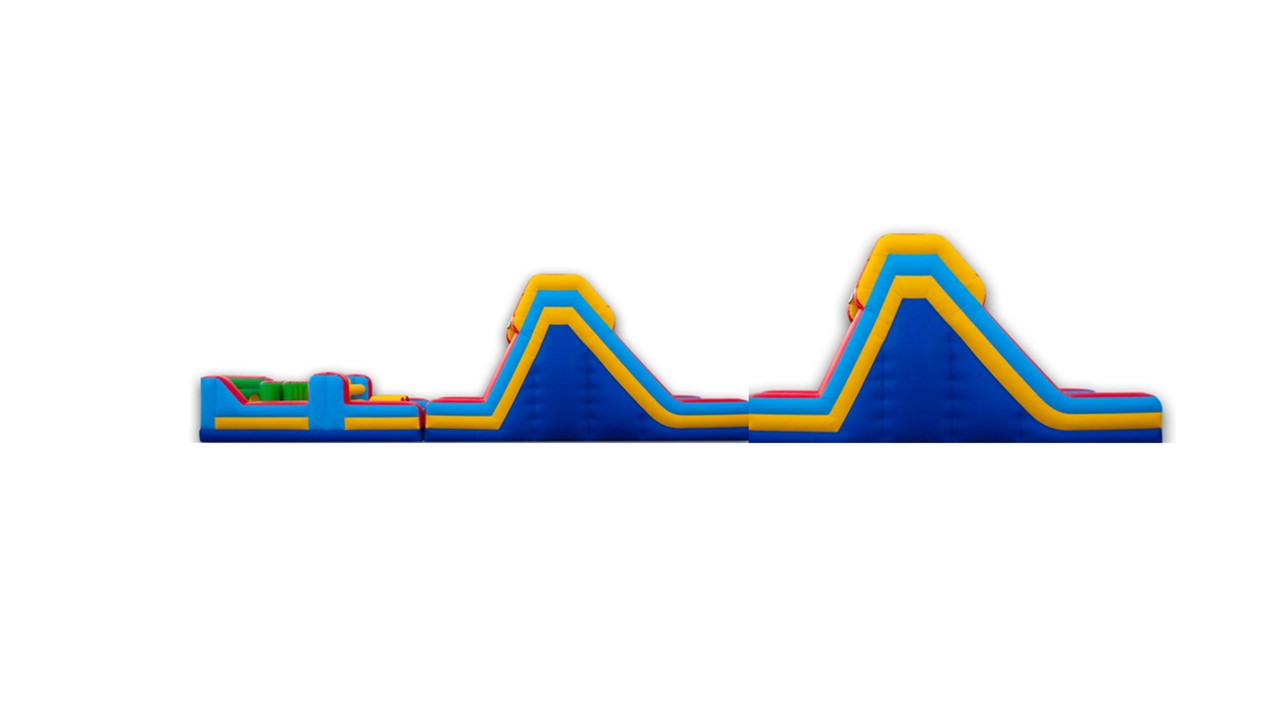 70' Obstacle Course - Hire in Pennsylvania | Jets Bounce Party Rentals