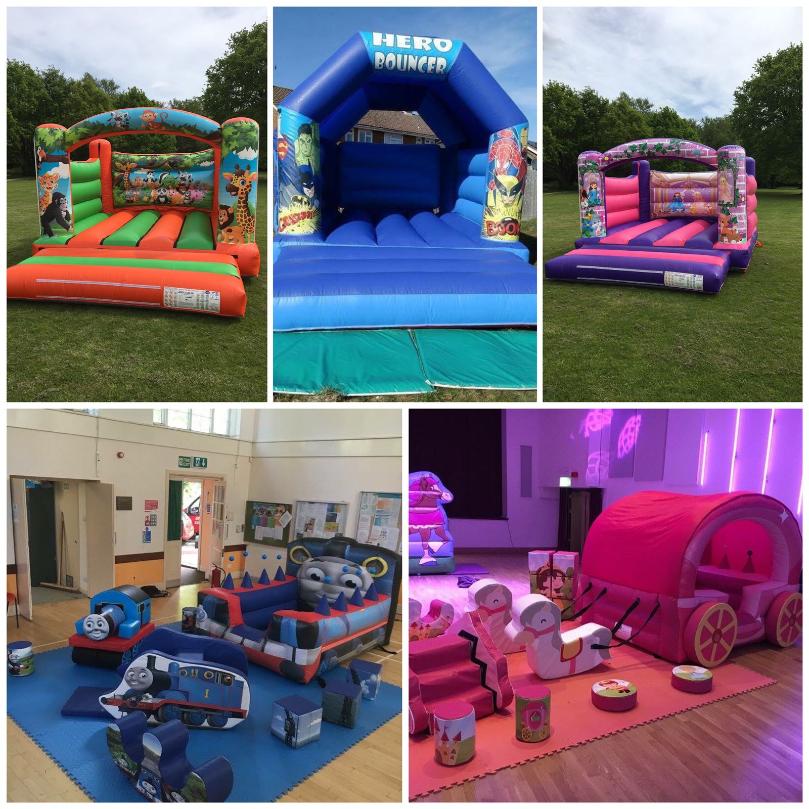 Bouncy Castle & Deluxe Soft Play Bundle 2 - Bouncy Castle Hire in ...