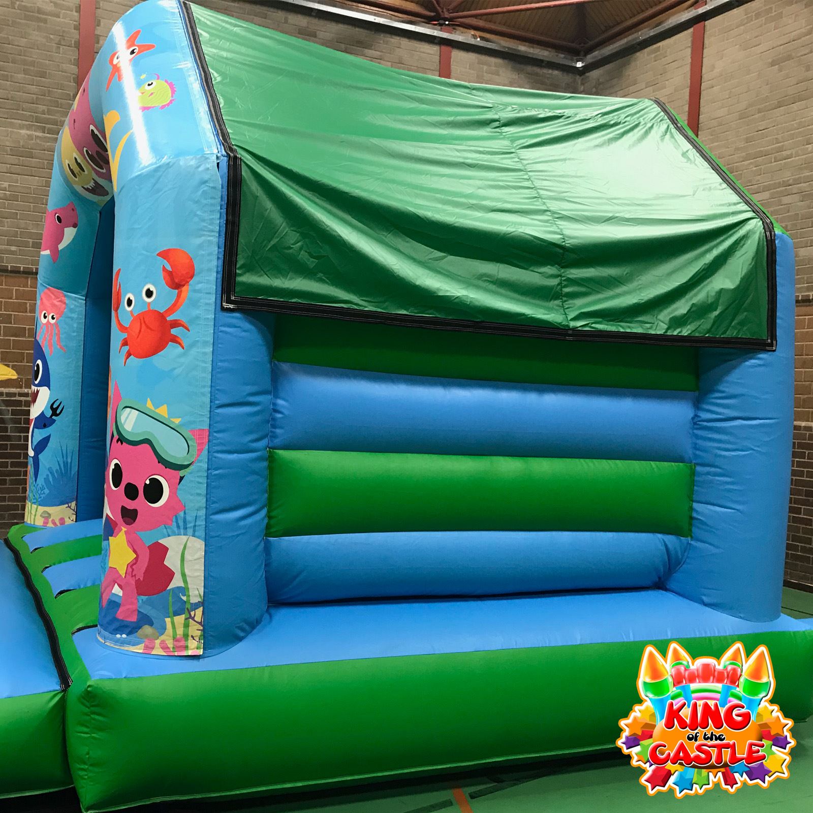 baby shark bouncy castle hire