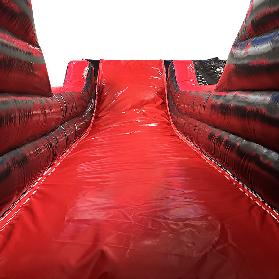 BBOL-133 - 20x12x19ft - 10ft platform Super slide - (Red & Black