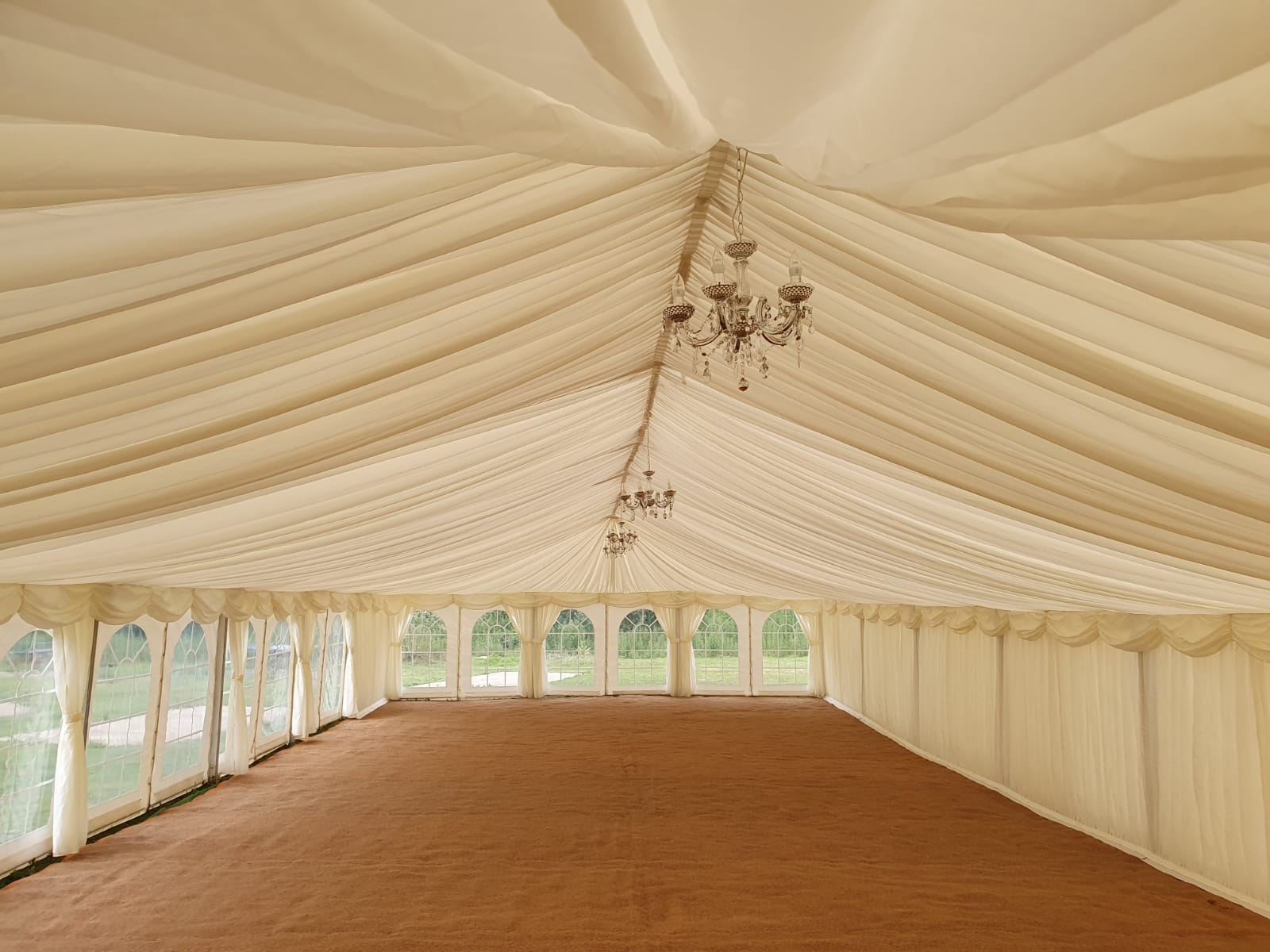 Marquee Lining Hire | Crawley, East Grinstead, Surrey & Sussex