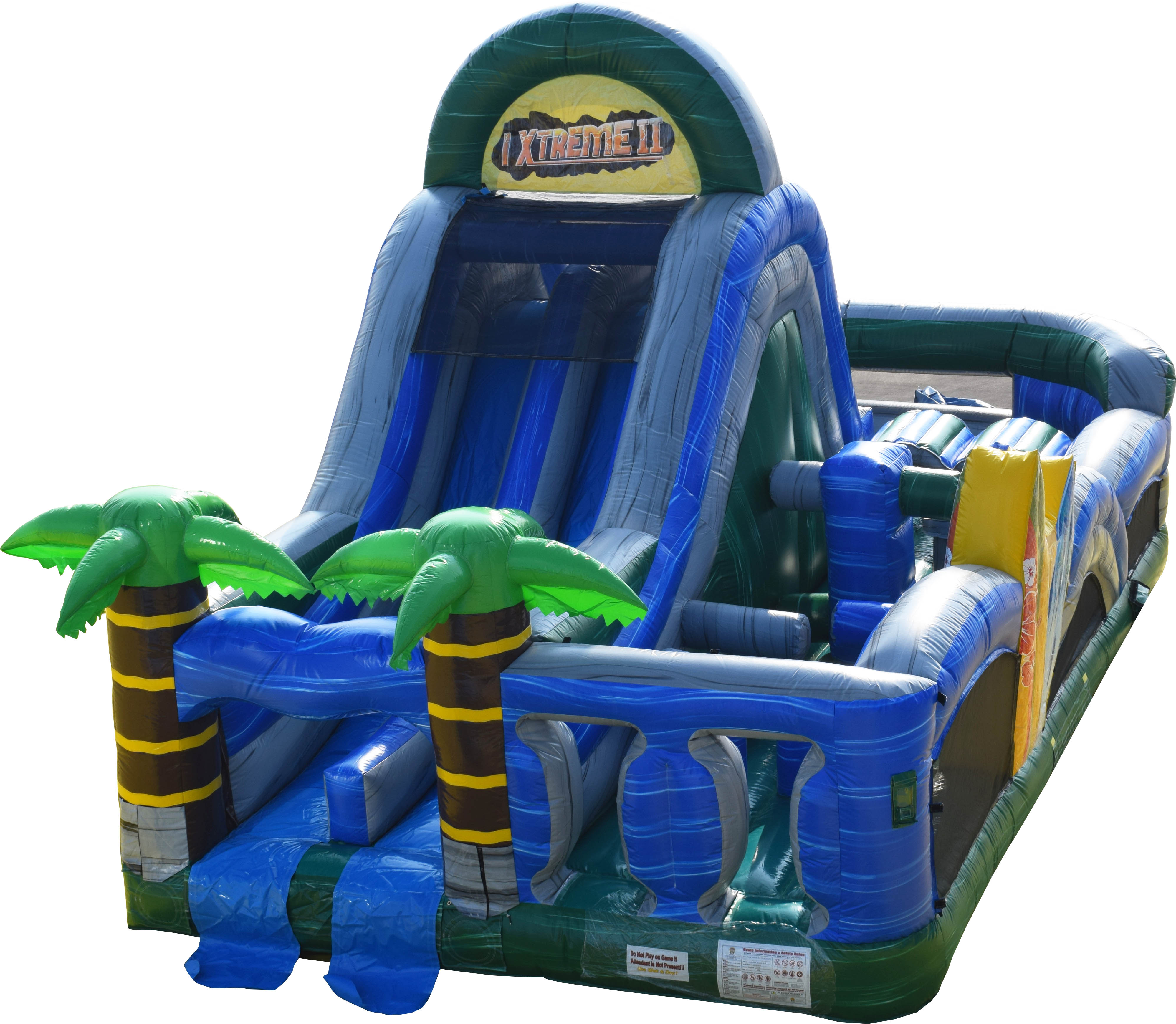 Extreme Tropical Wet/Dry 40’L Obstacle Course Best Rentals service in