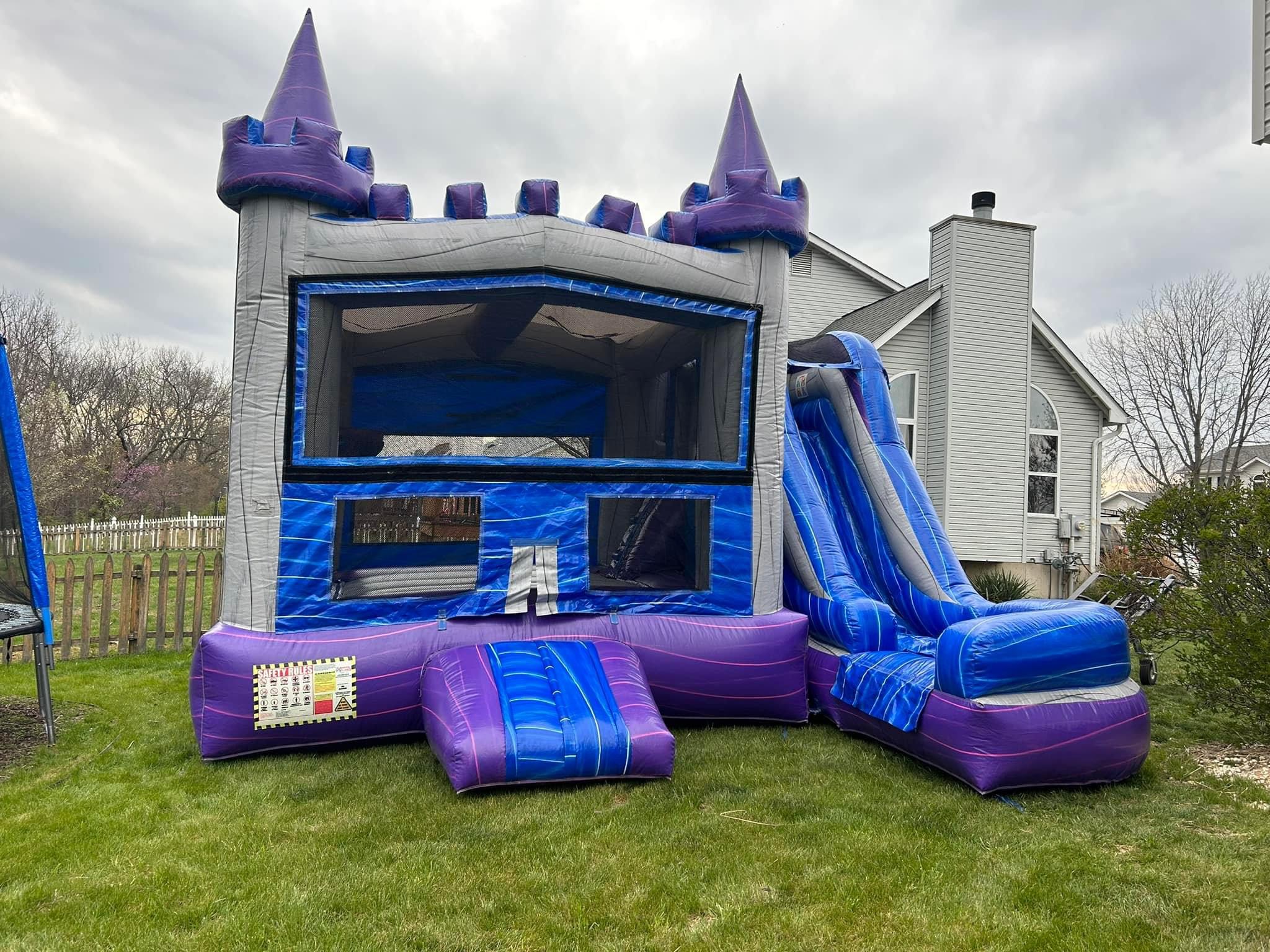 Majestic Bounce & Slide Combo (Wet or Dry) Best Party Rental Service