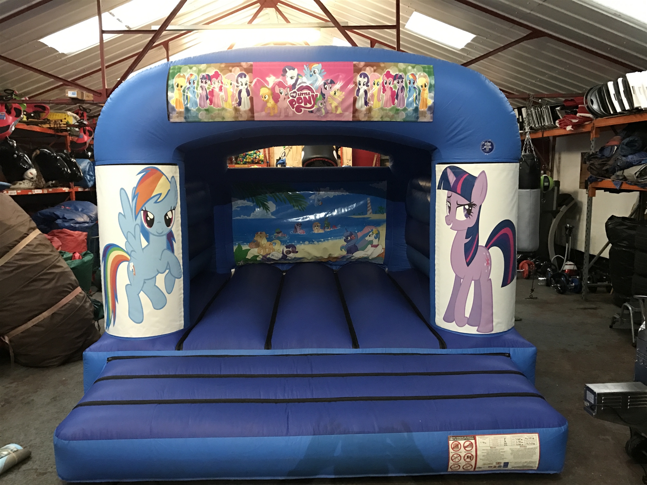 bouncy castle girls