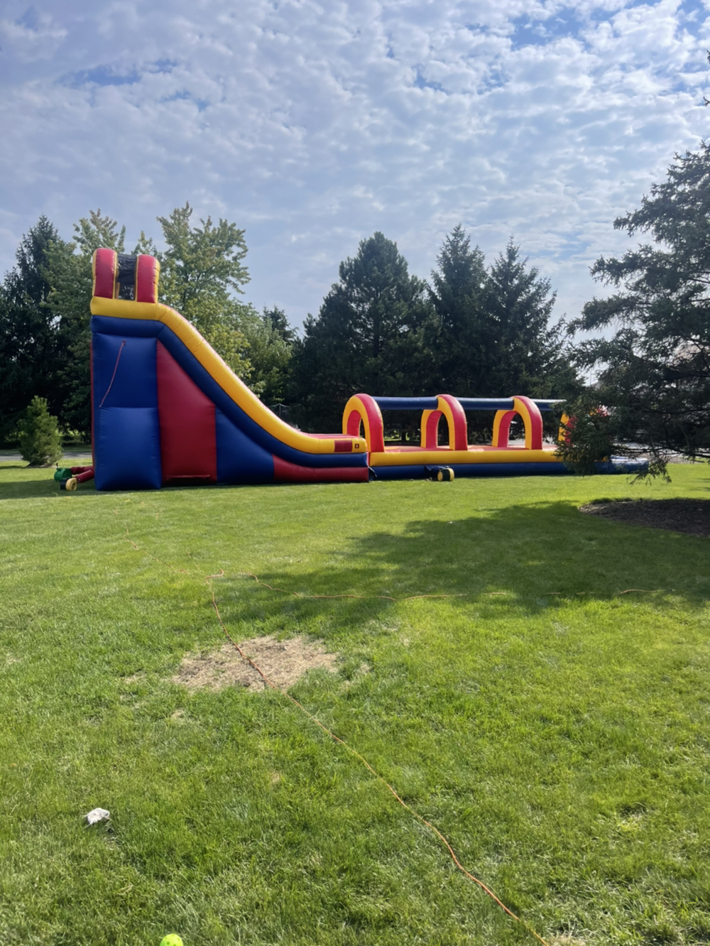 20 Foot Rockin' Rapids Slide with Slip and Slide Best Inflatable and