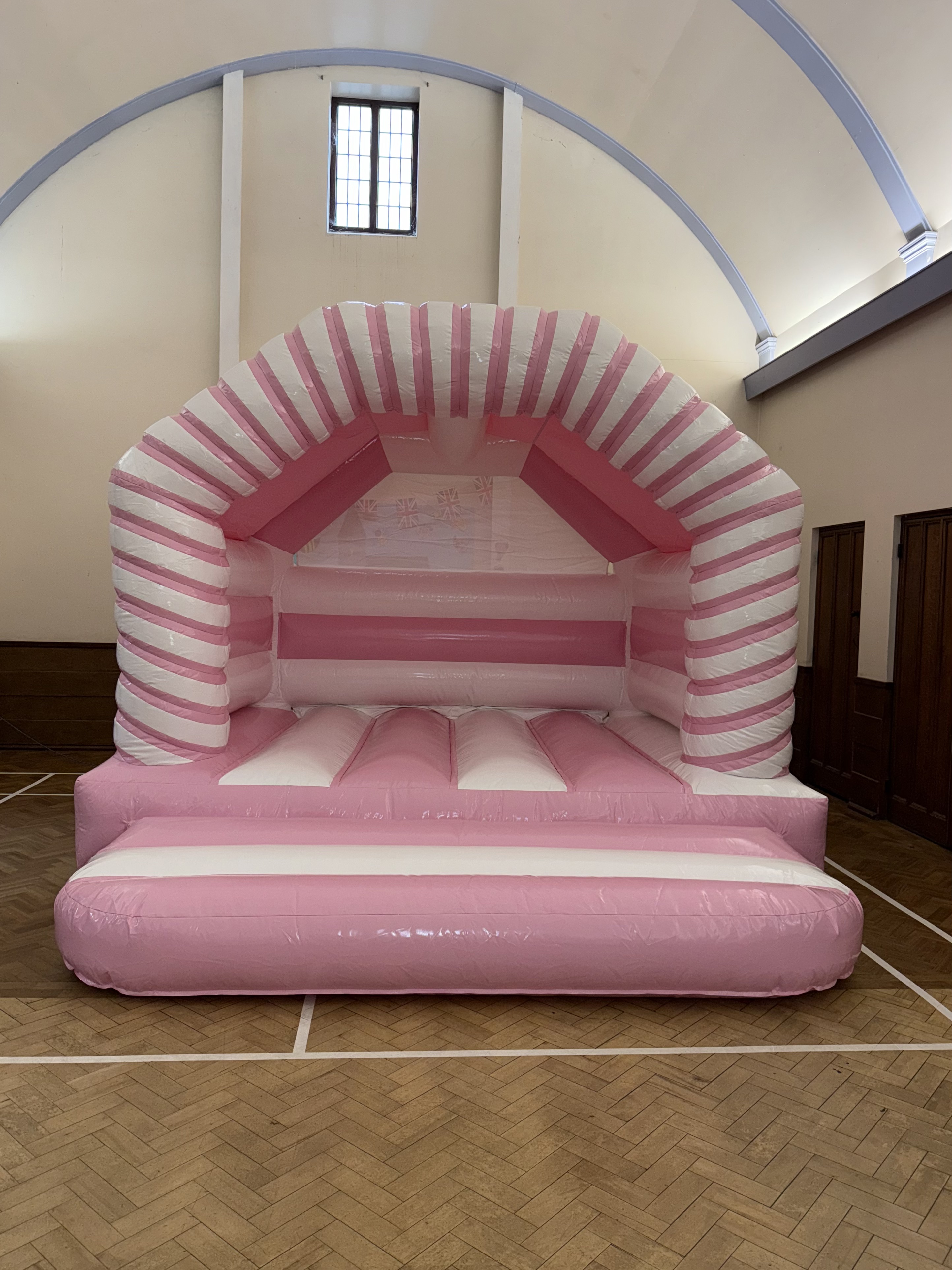 Pink Inflatable Castle Pink Twist Castle (12ft x 12ft) INDOOR ONLY - Hire in Hersham, Walton ...