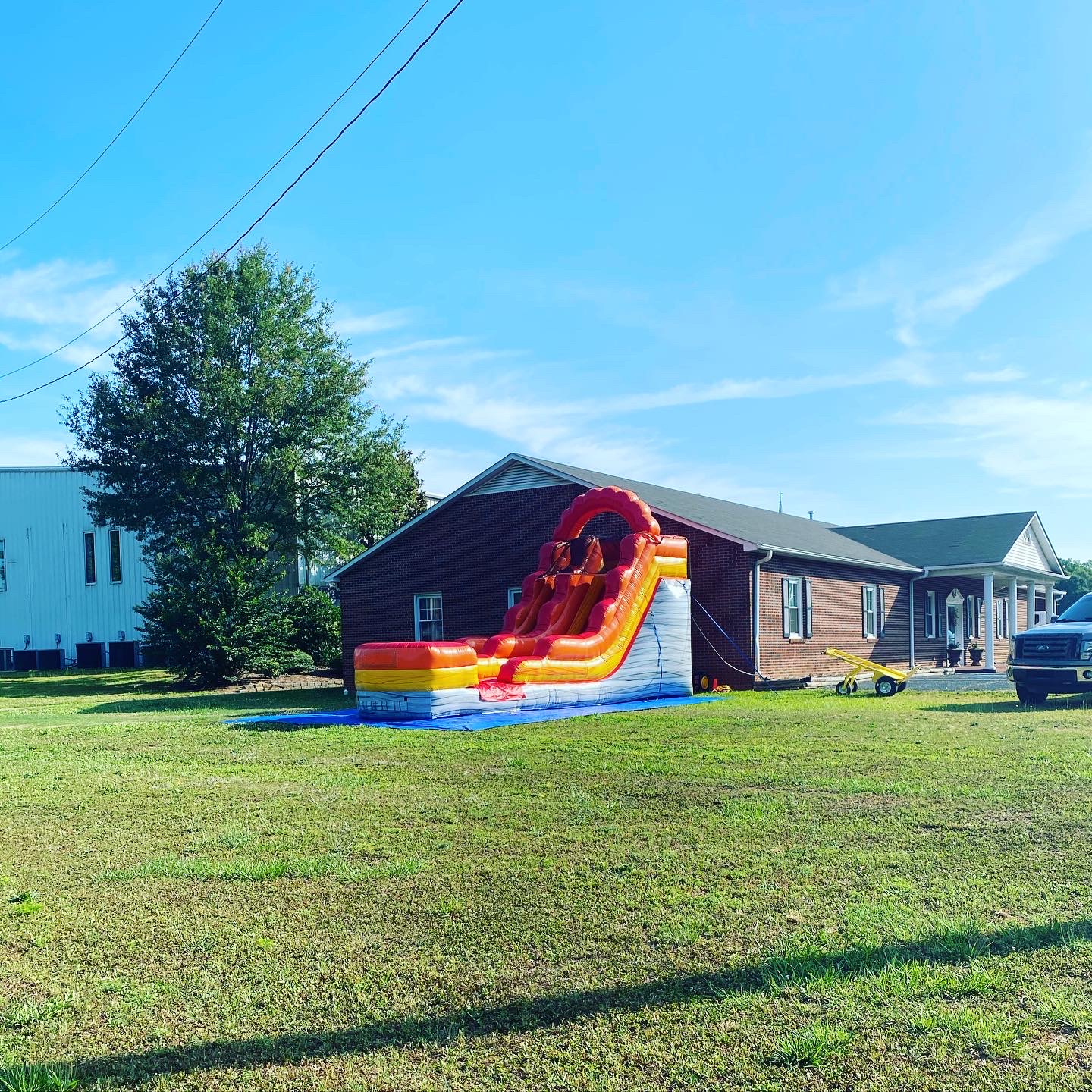 15’ Lava Waterslide Inflatable Rentals in Gray Court, Fountain Inn