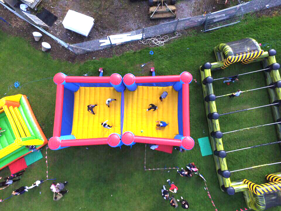 giant inflatable volleyball