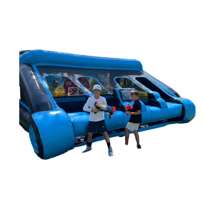 Shooting Gallery with Interactive Play System Blue Rents