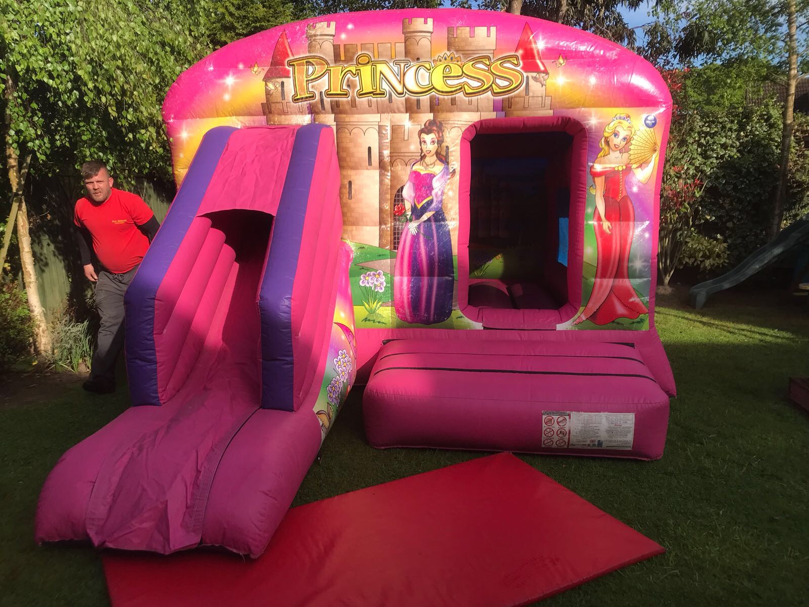 princess bouncy castles