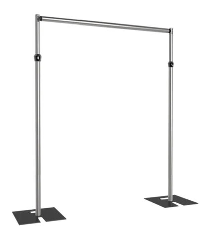 Back Drop Stand - Adjustable 14ft High x 8ft Wide - Party Rental in San ...