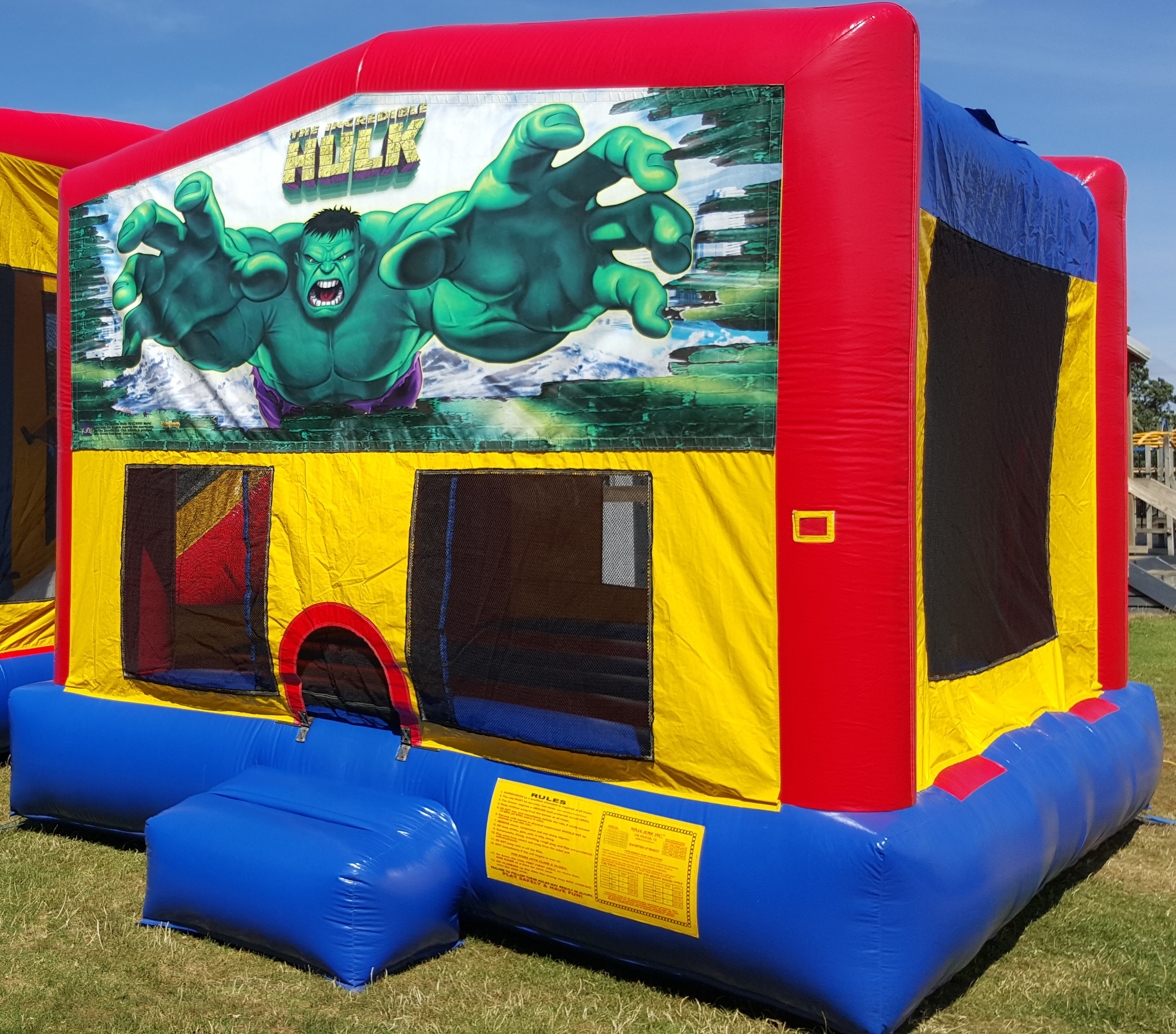 HULK Large Castle - Hire in Auckland, New Zealand | A1 BOUNCY CASTLES