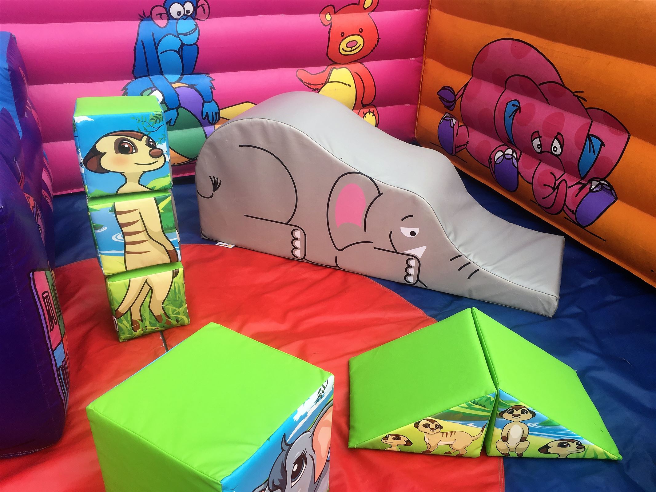 Tots Padded Toy Box (Halls & Events Only) Bouncy Castle Hire