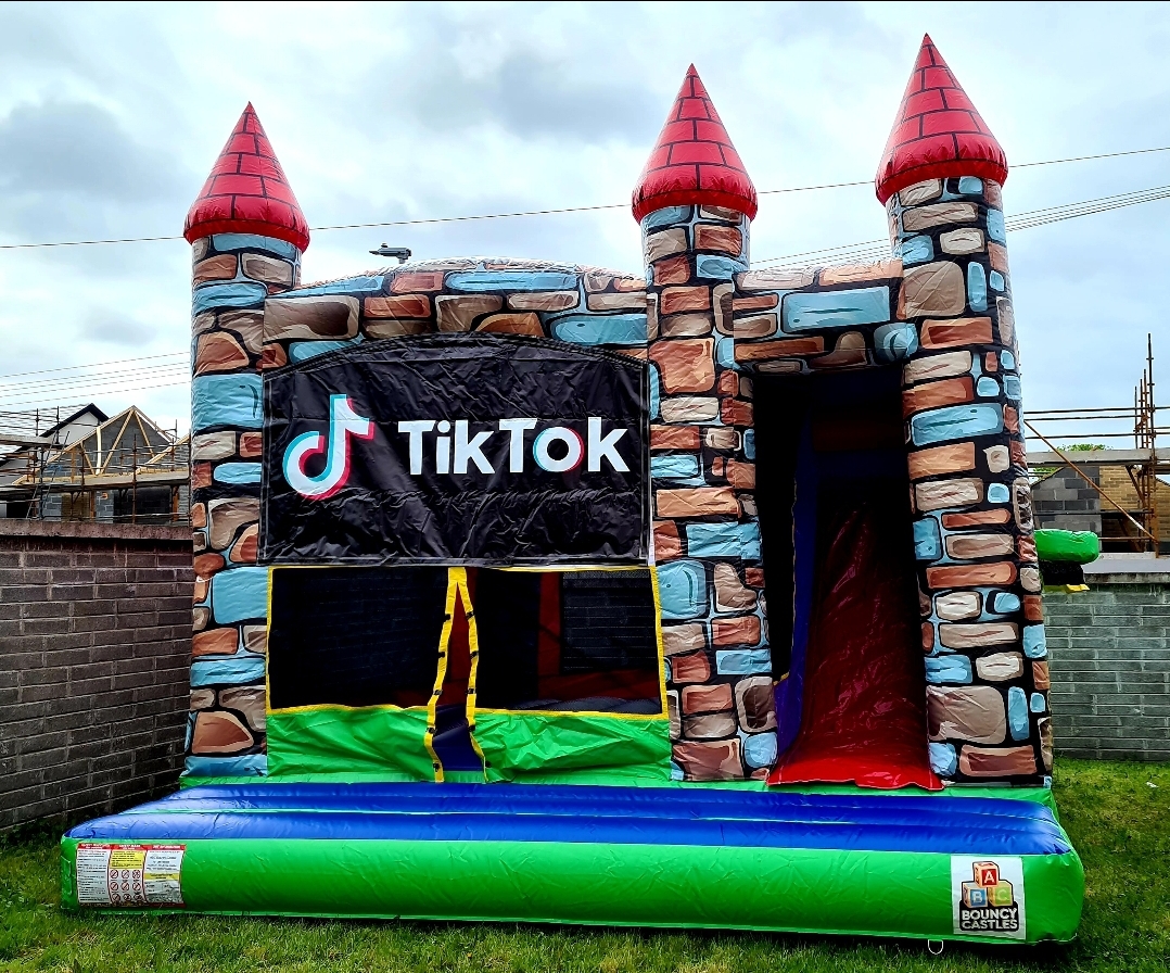 tiktok bouncy castle hire