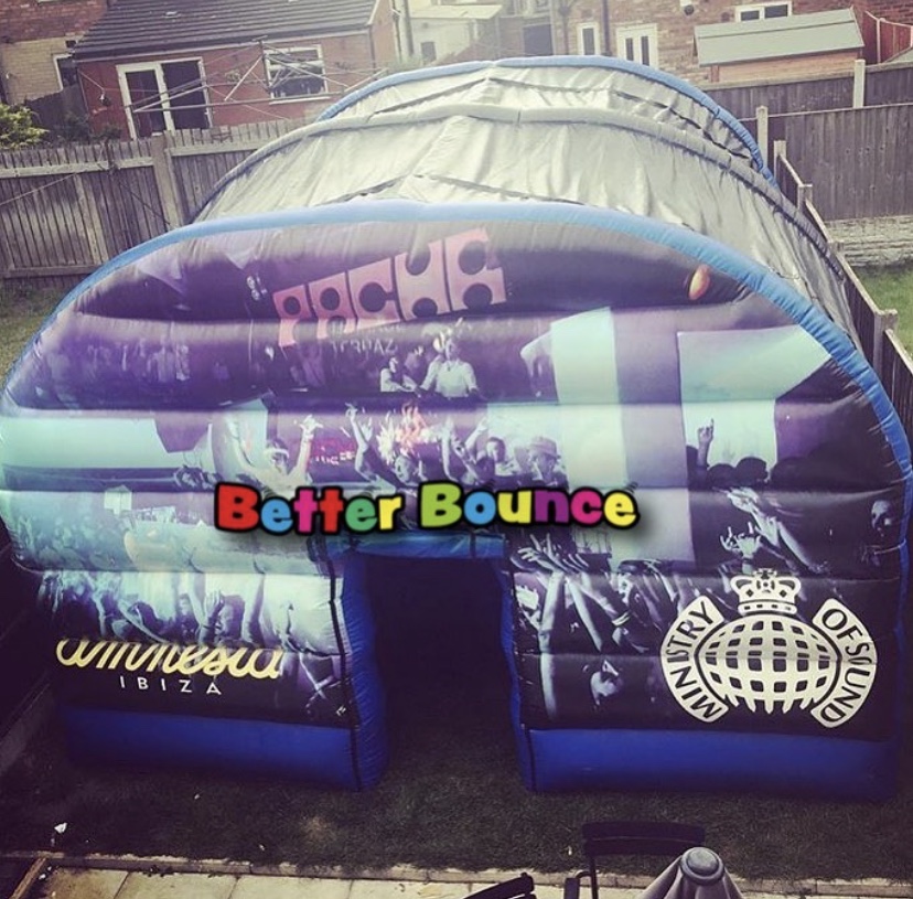 Inflatable Night Club Hire Liverpool, Widnes, Runcorn, St Helens