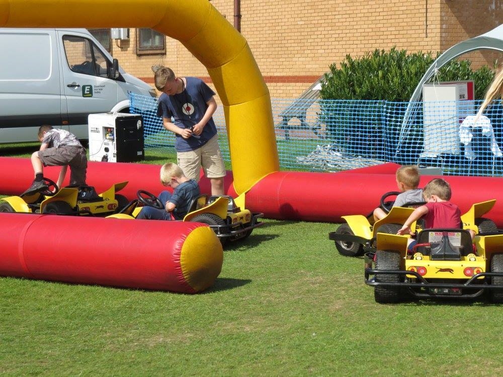 Go Karts and Racing Car Bouncy Castle Best Bouncy Castles, Bouncy