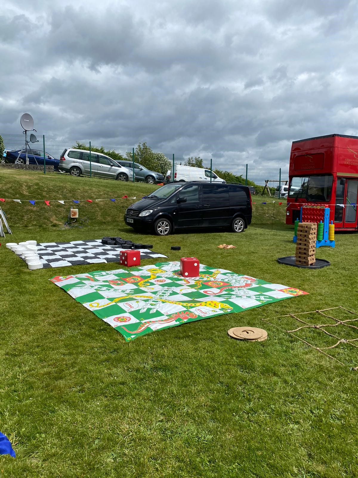 Giant games package Bouncy castle, inflatables, and entertainment