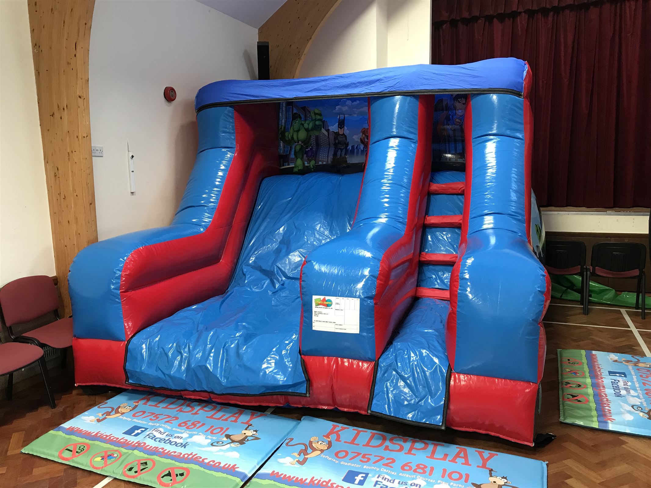 inflatable kids slide