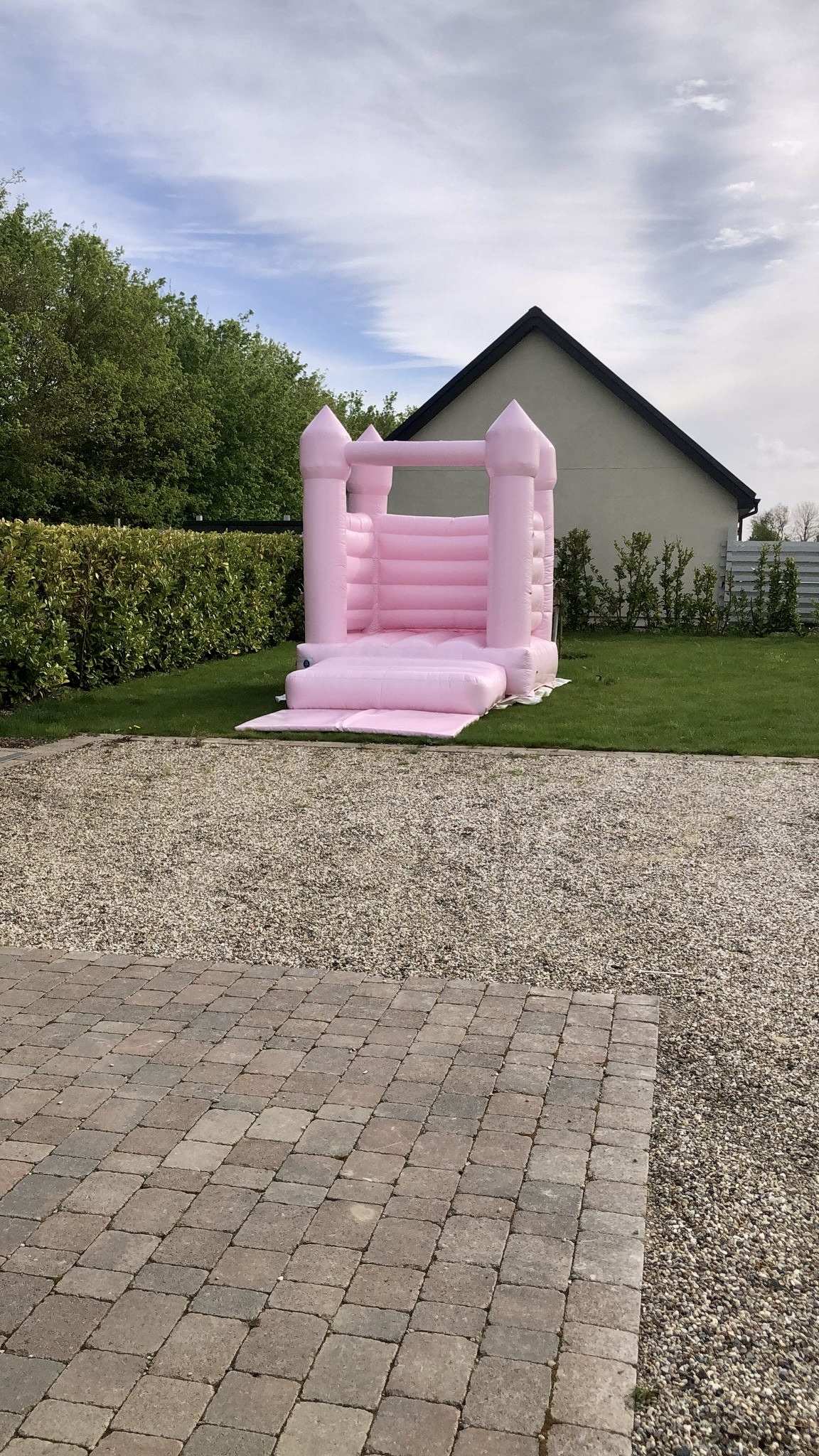 Pastel Pink Bouncy Castle Hire Dartford, Bexley & Greenwich
