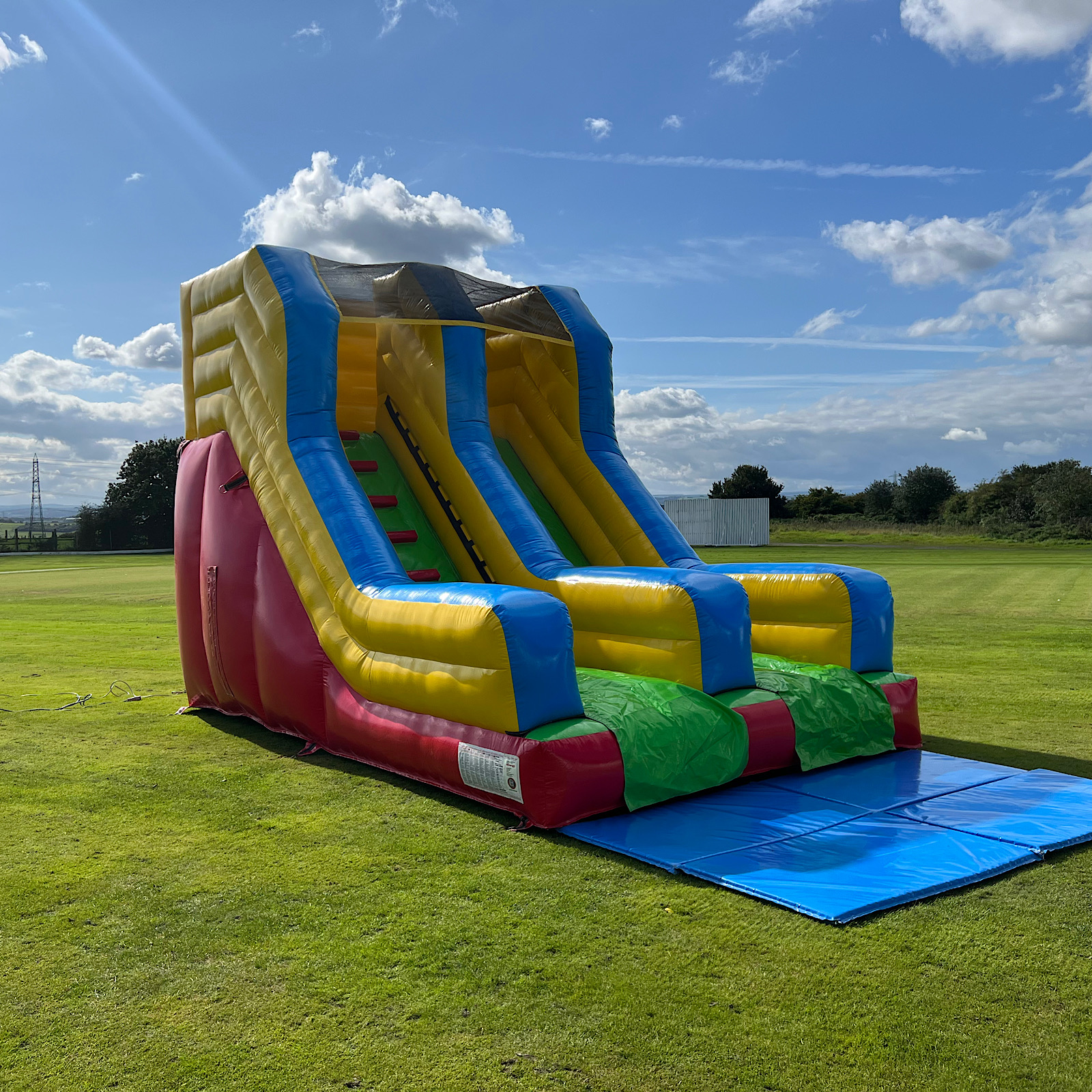 Hire Inflatable Bouncy Slides for Childrens Parties in Leeds Wakefield